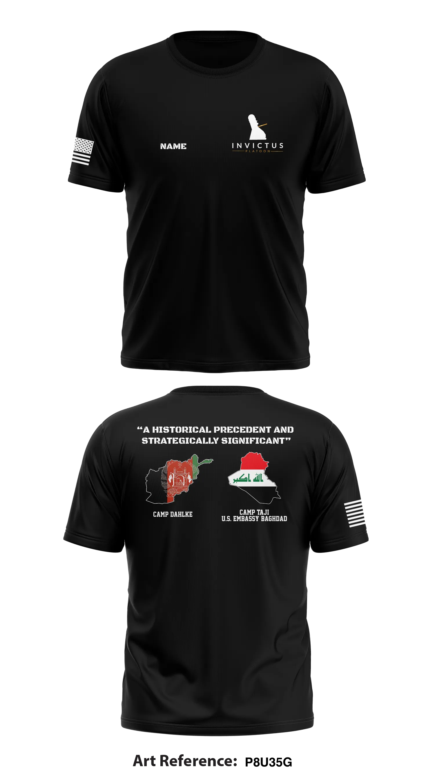 INVICTUS Platoon Store 1 Core Men's SS Performance Tee - p8U35G