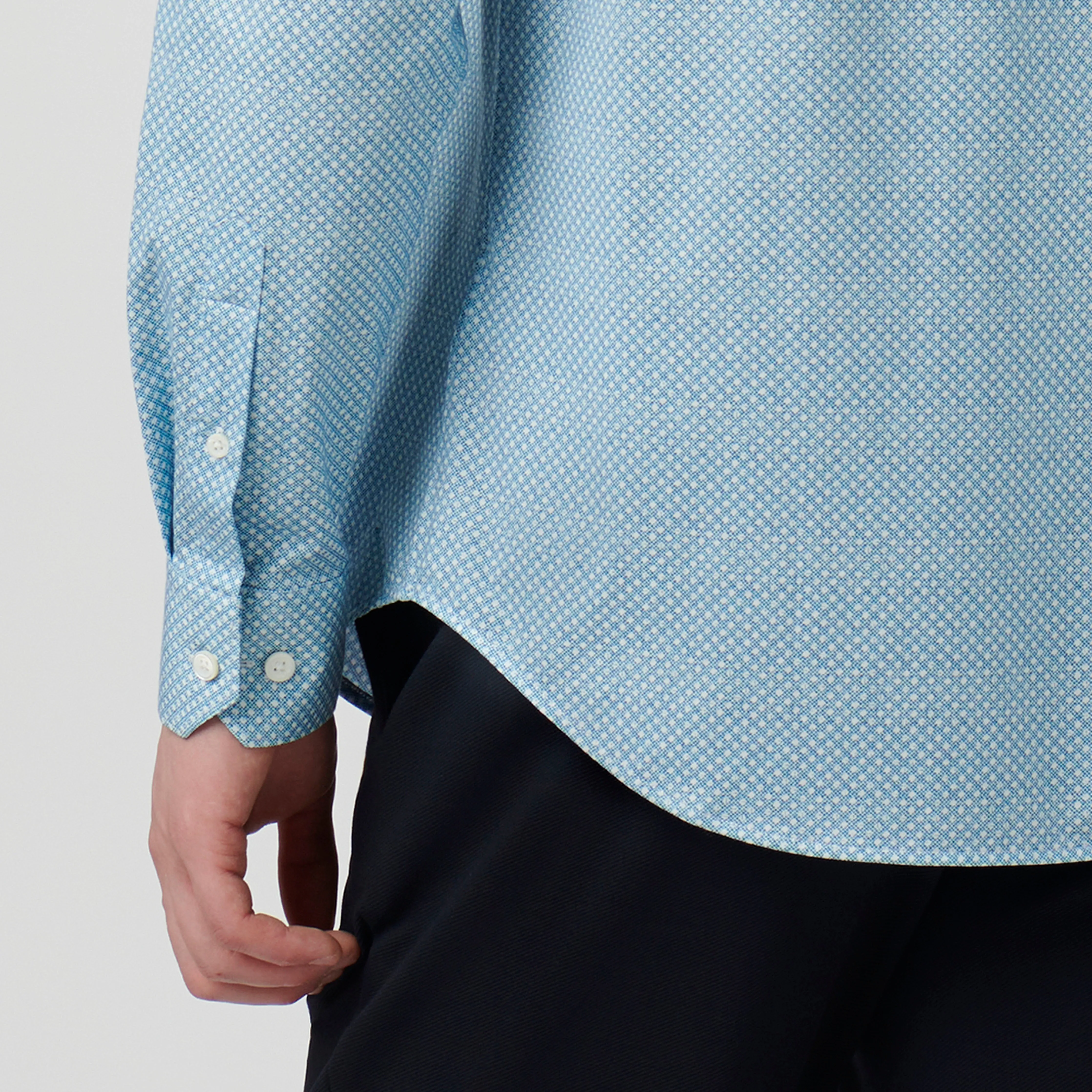 James Abstract Print OoohCotton Shirt