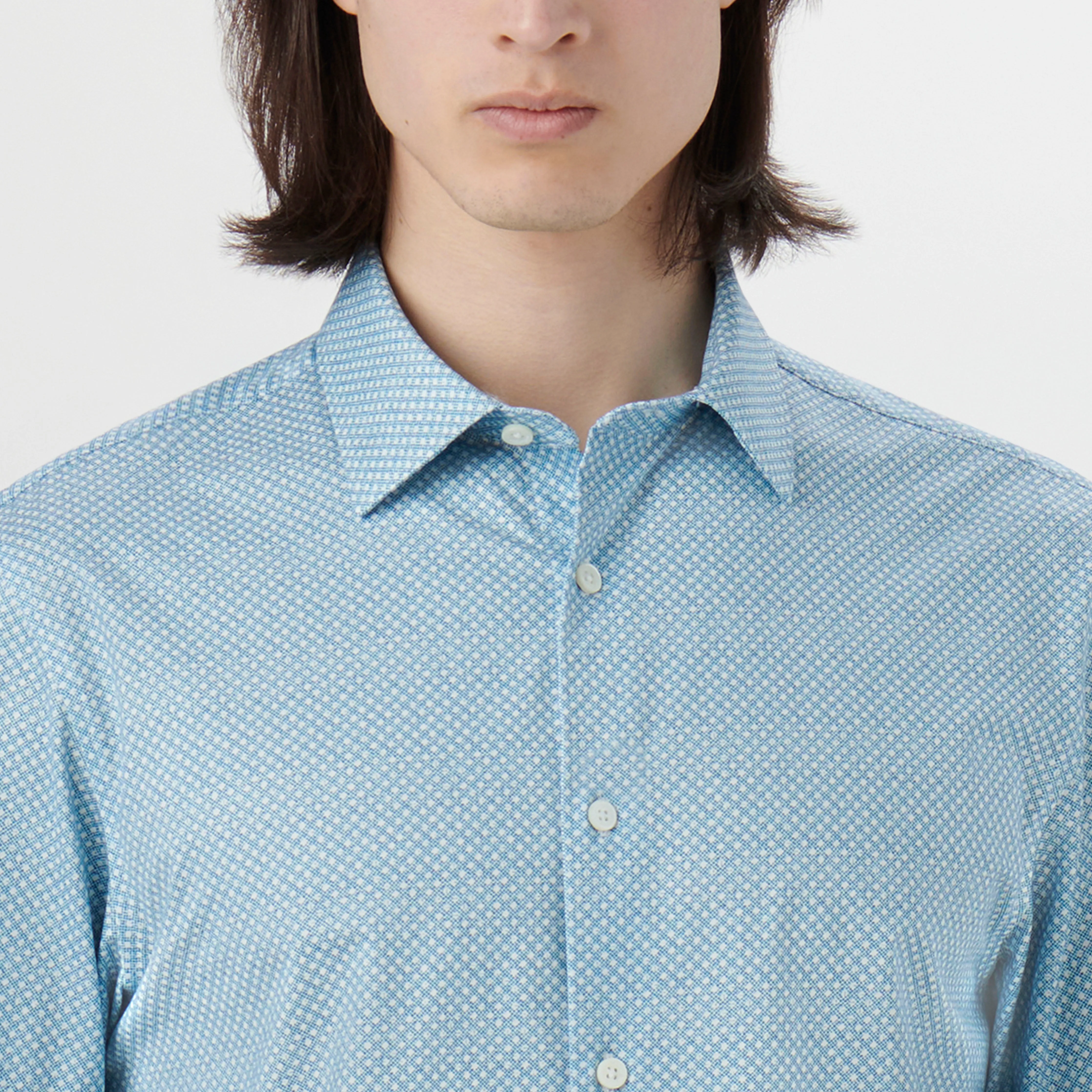 James Abstract Print OoohCotton Shirt