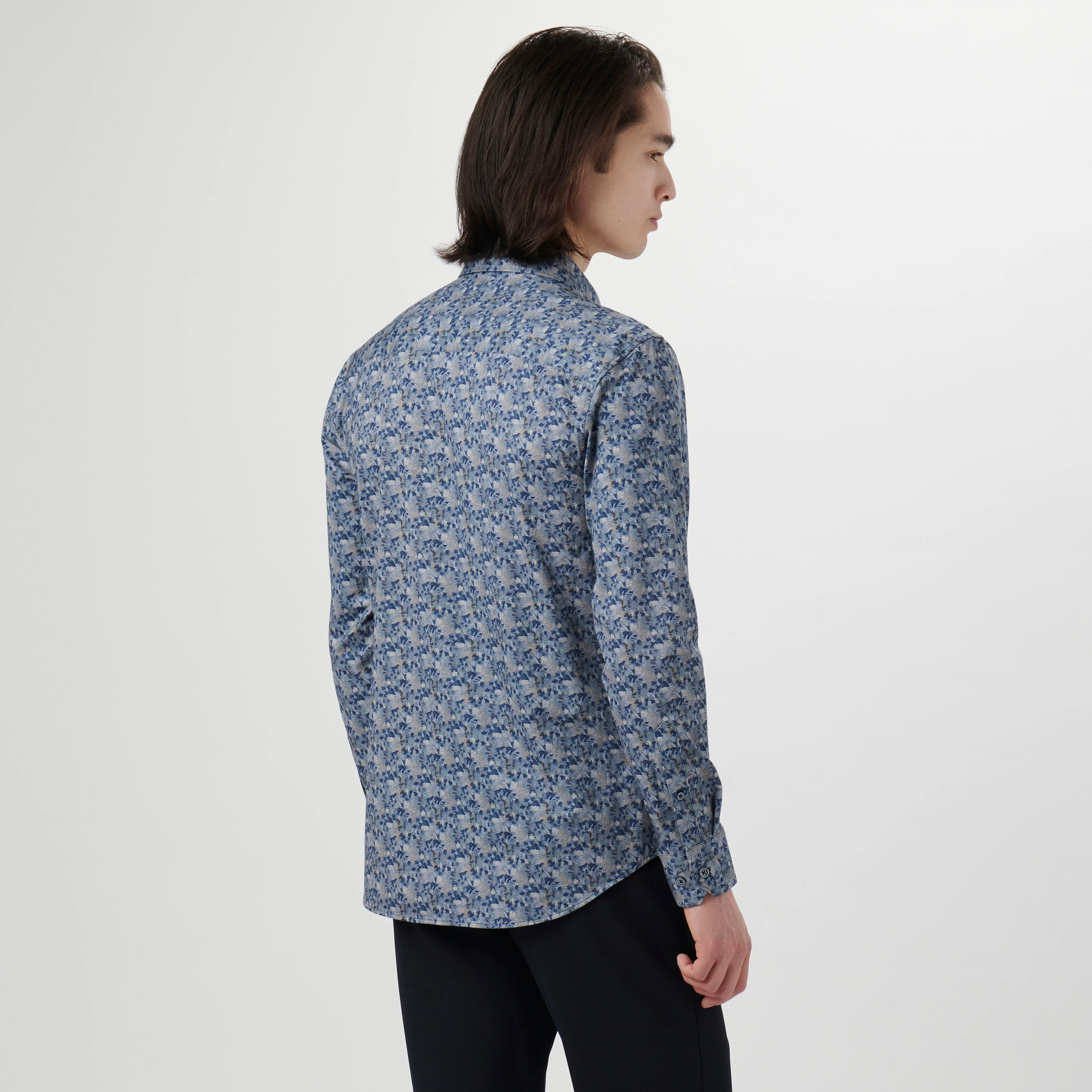 James Abstract Print OoohCotton Shirt
