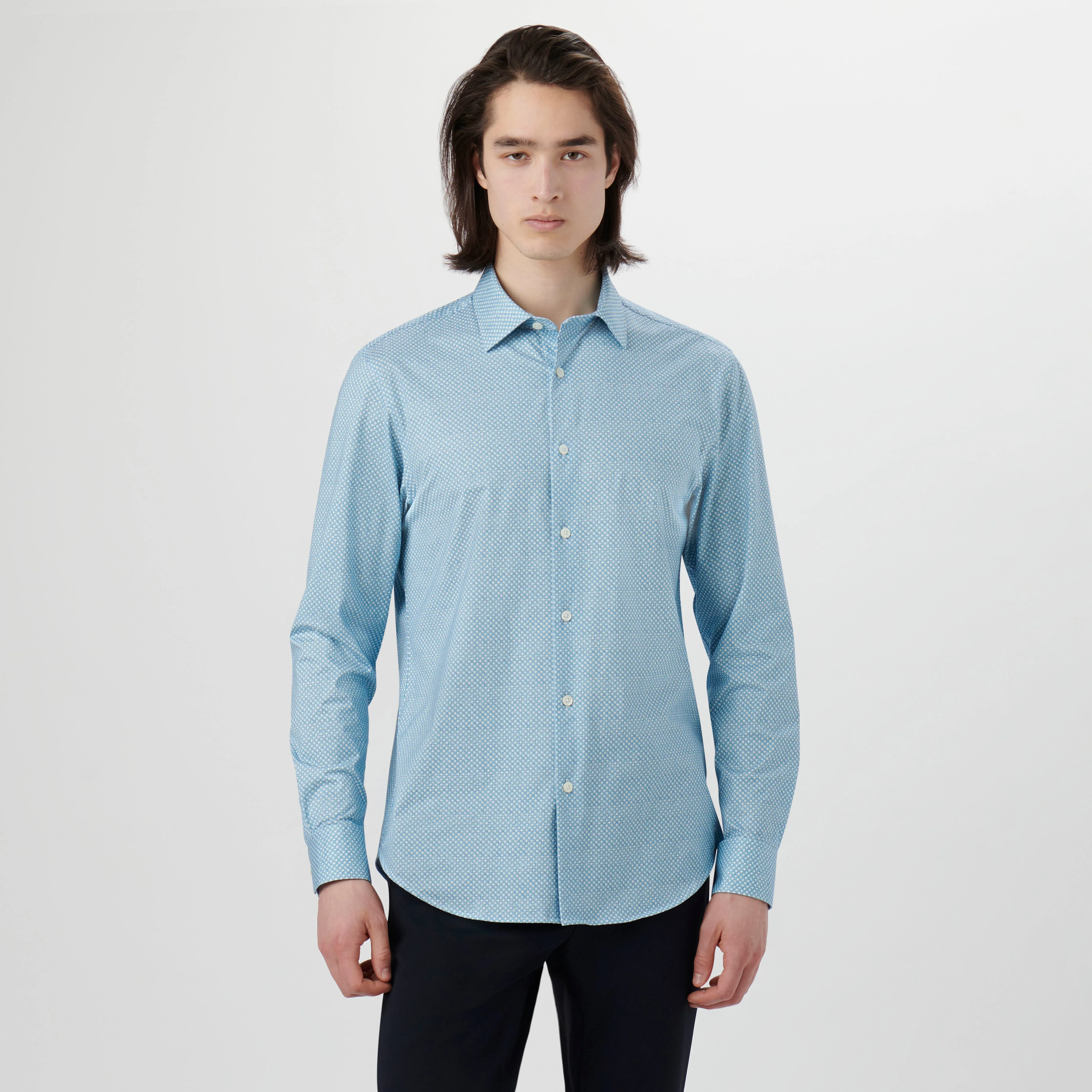 James Abstract Print OoohCotton Shirt