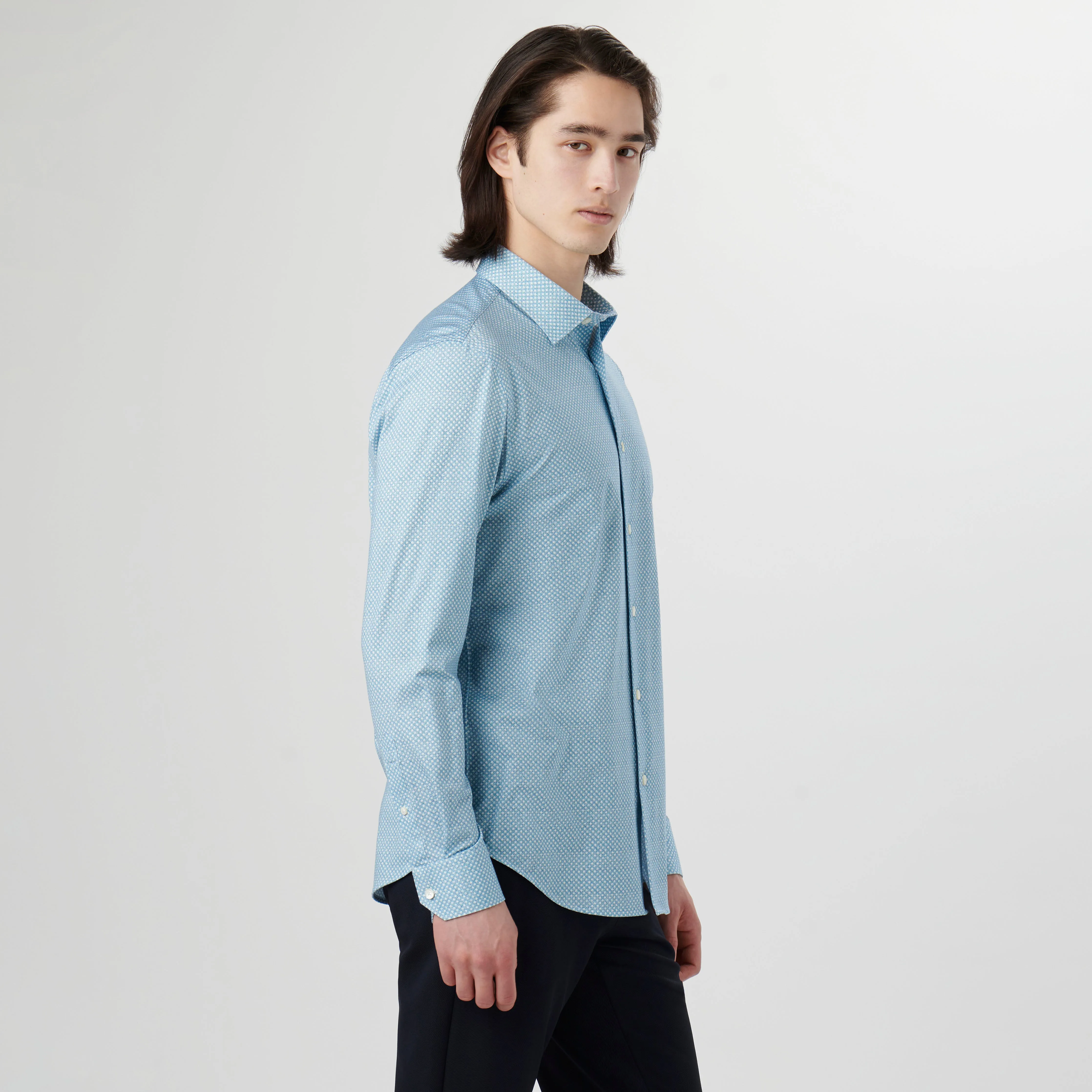 James Abstract Print OoohCotton Shirt