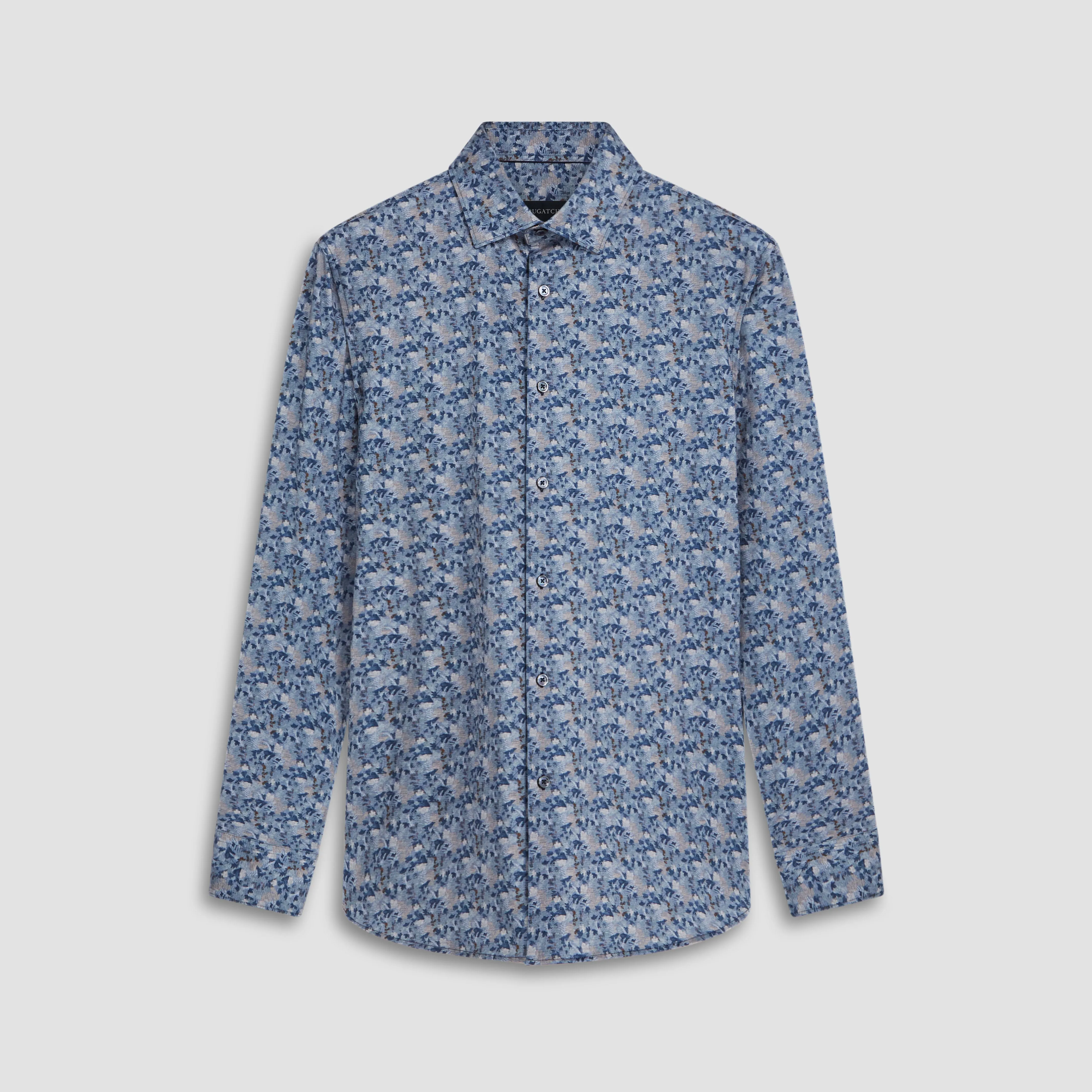 James Abstract Print OoohCotton Shirt