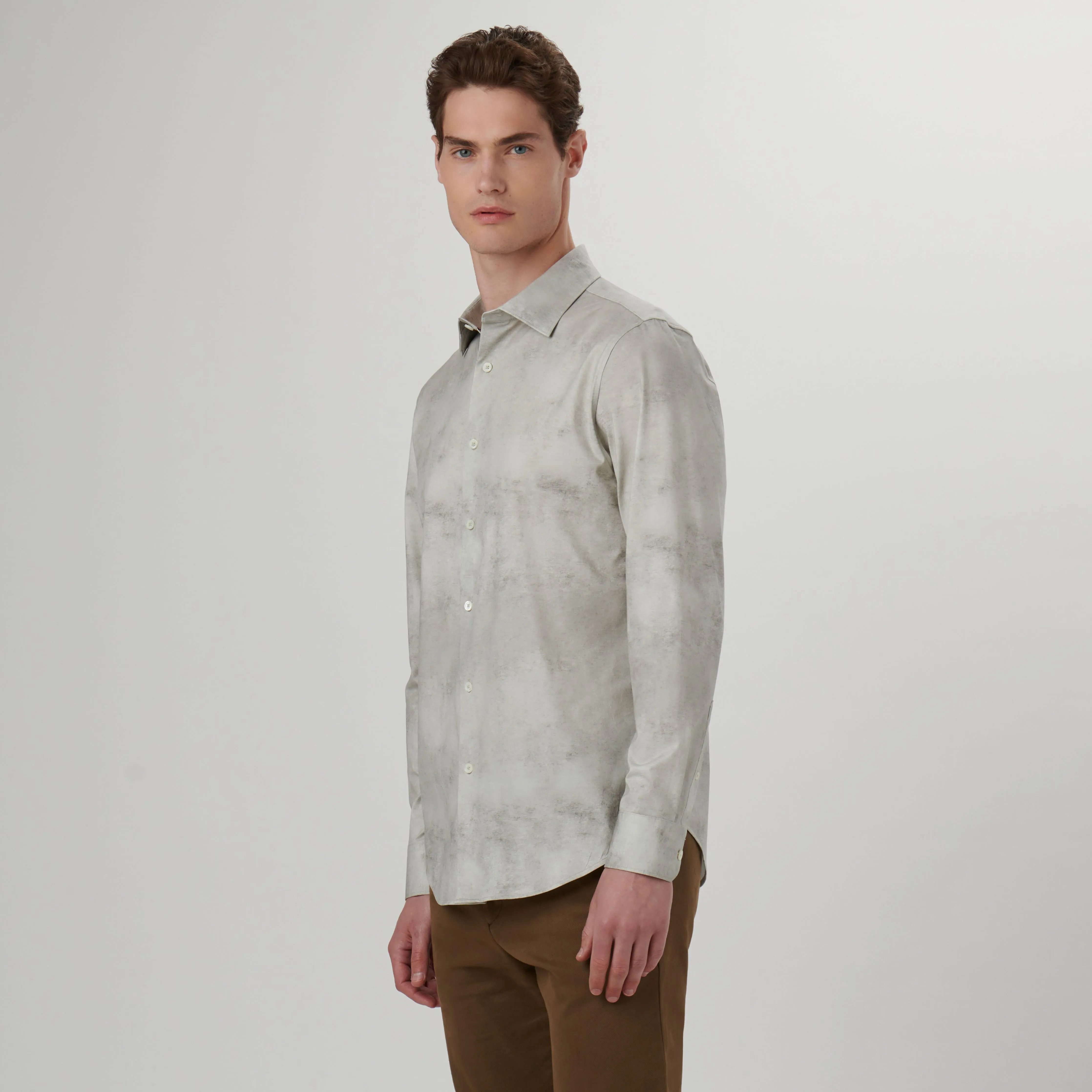 James Airbrush Print OoohCotton Shirt