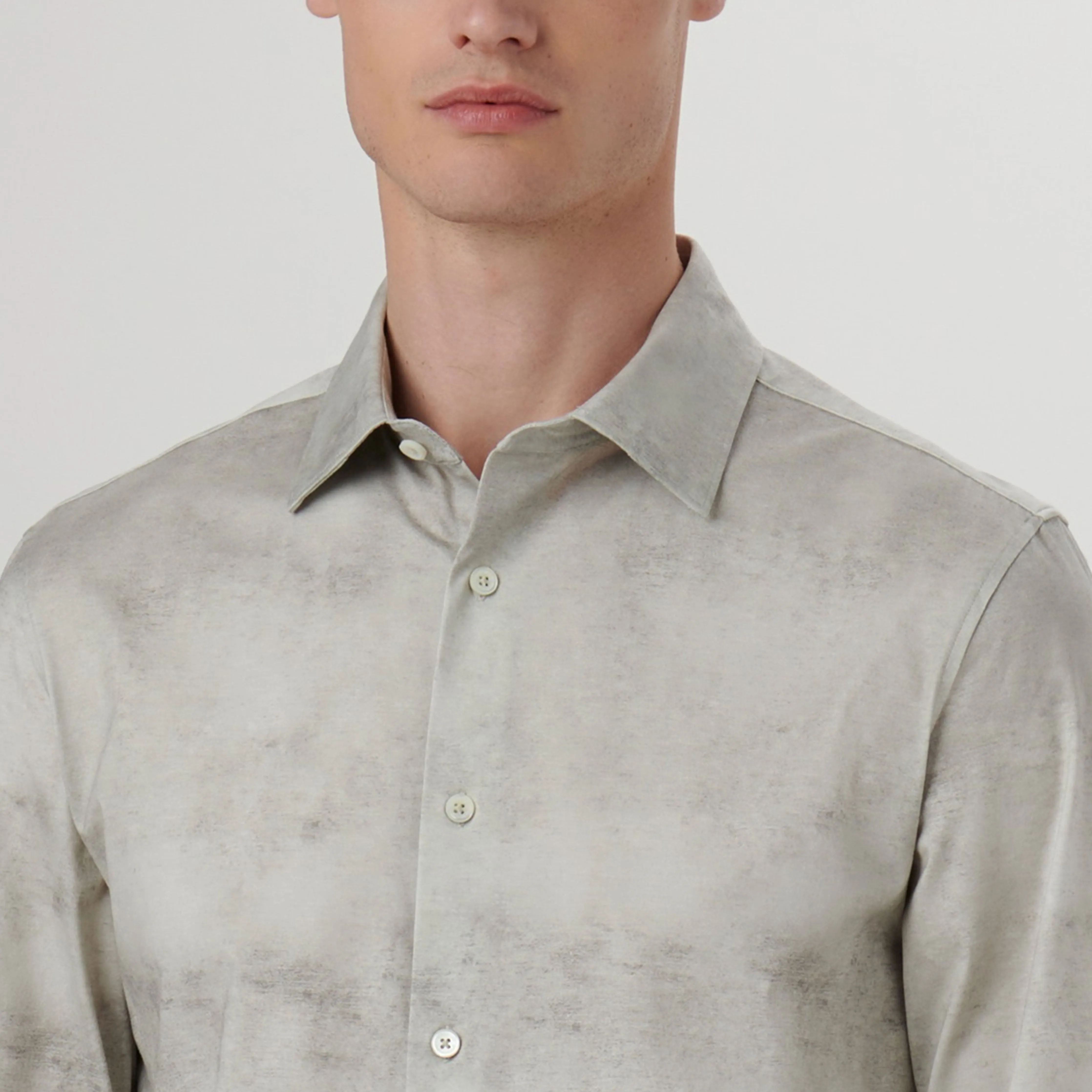 James Airbrush Print OoohCotton Shirt