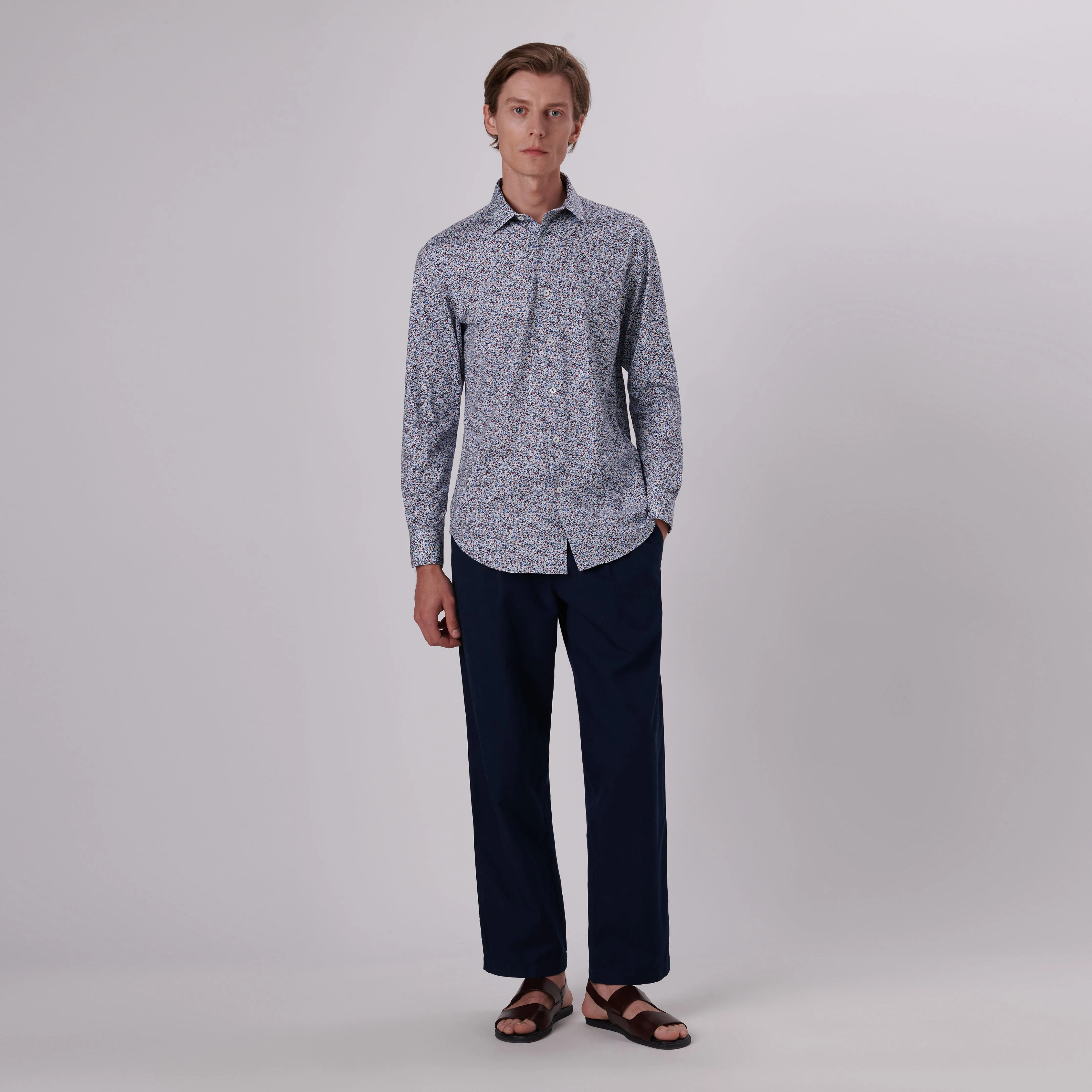James Floral Print OoohCotton Shirt