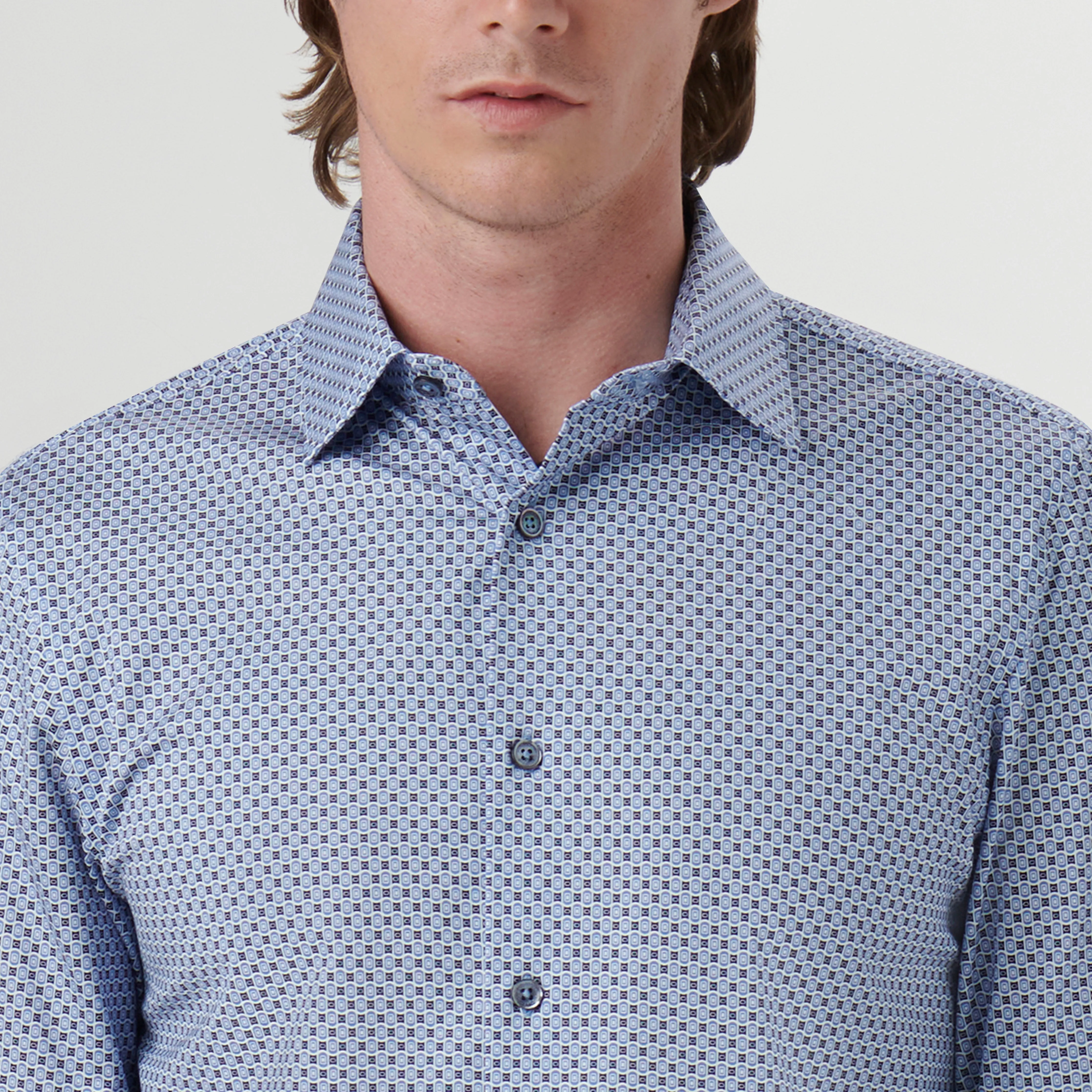 James Geometric OoohCotton Shirt