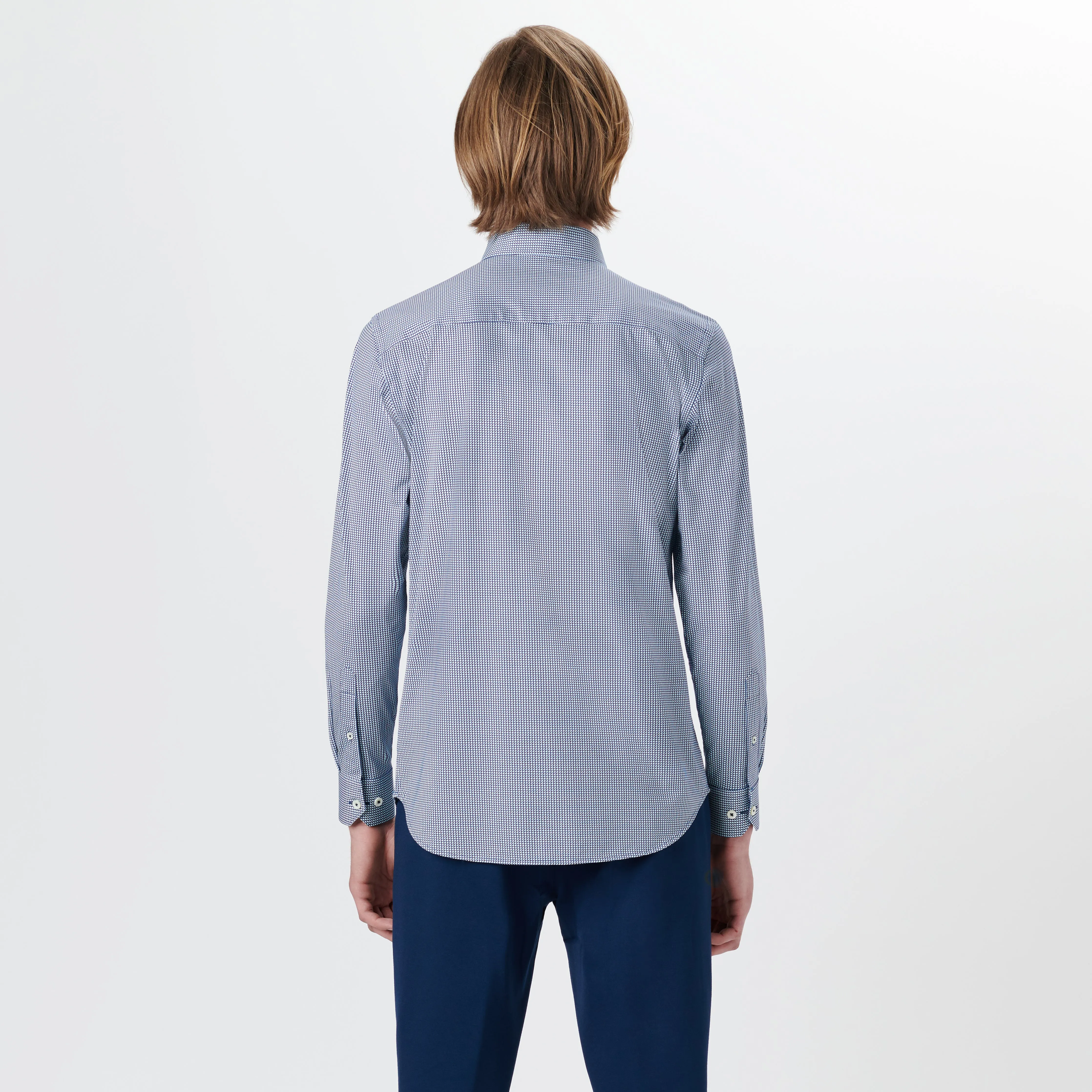 JAMES Geometric Print OoohCotton Shirt
