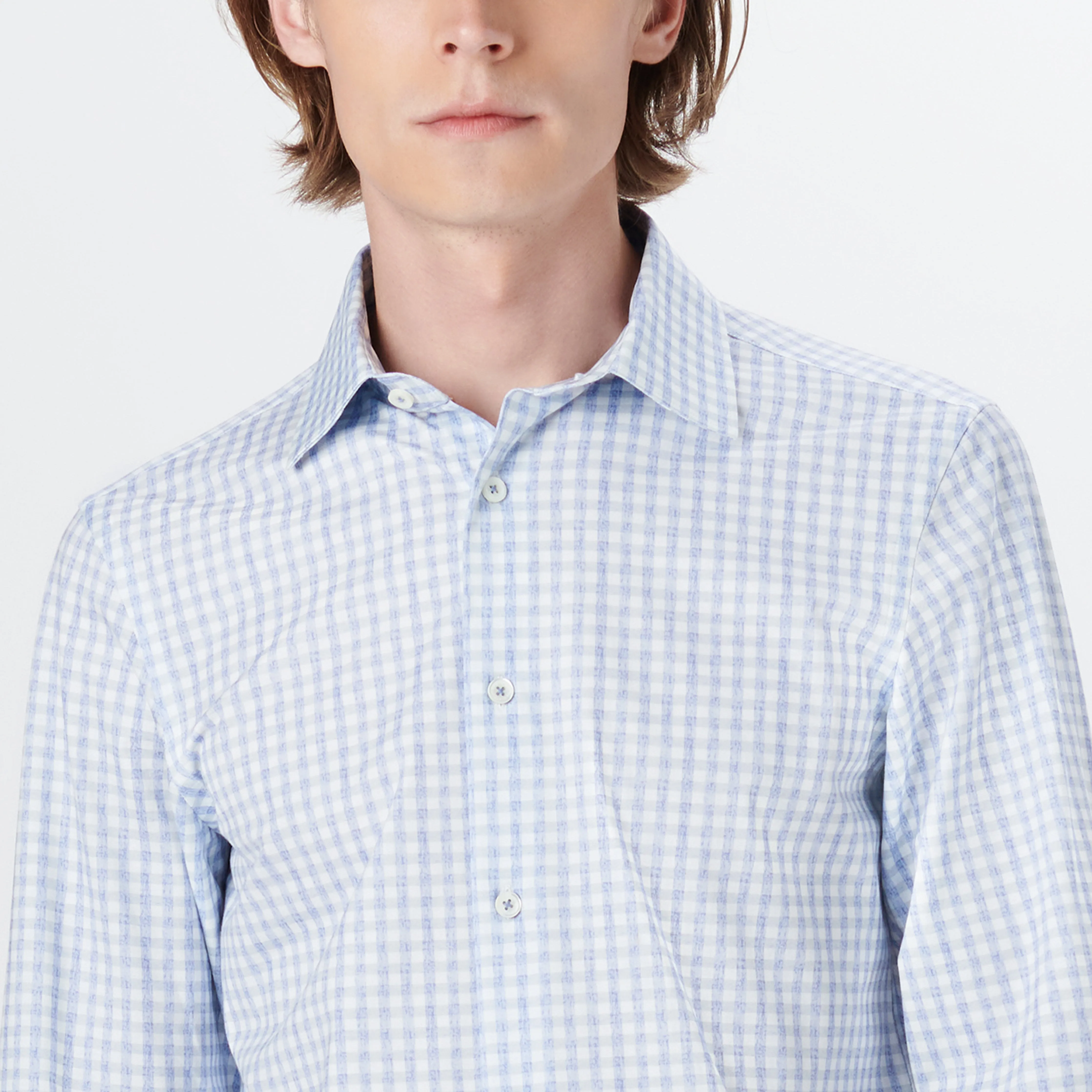 JAMES Gingham Check OoohCotton Shirt
