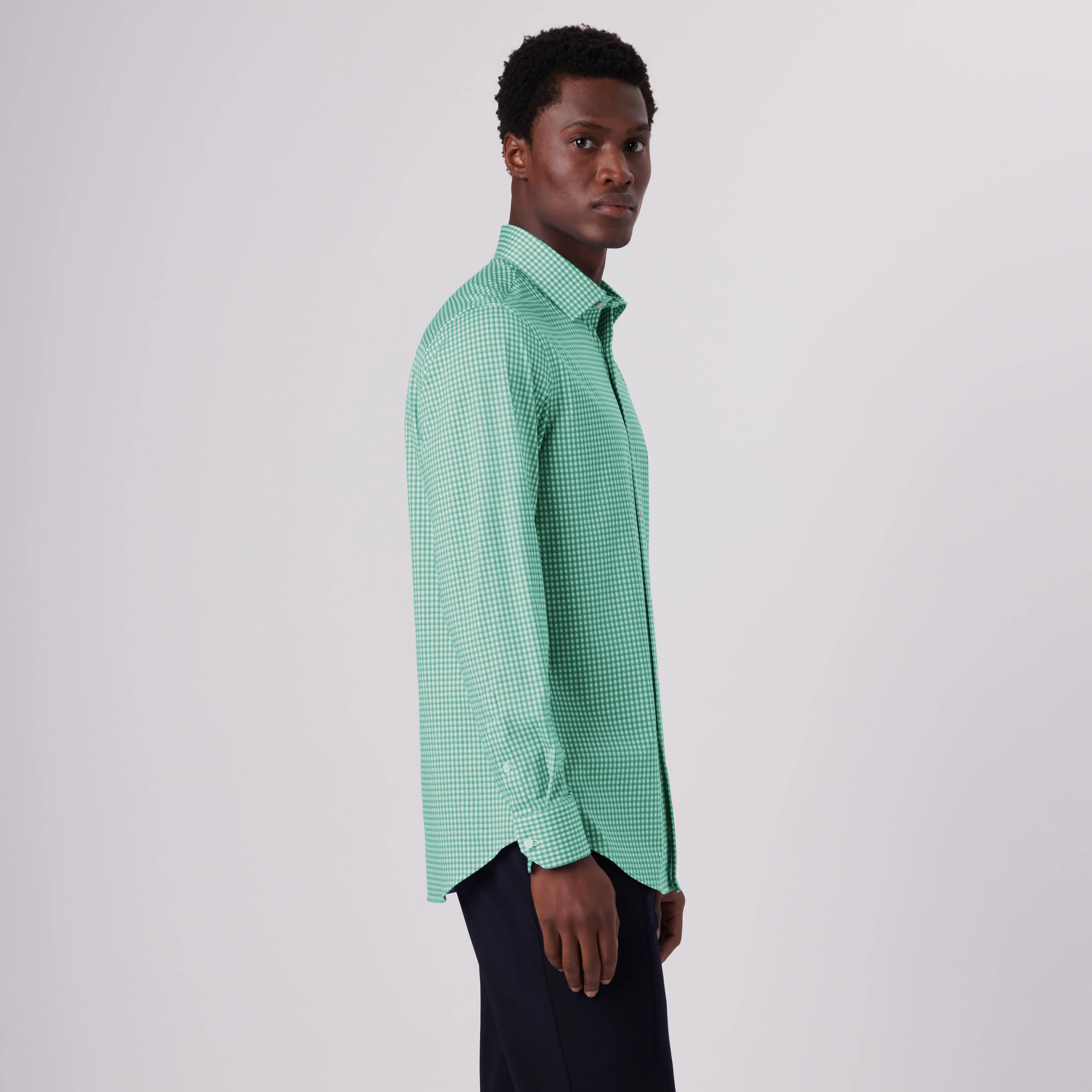 James Gingham Check Print OoohCotton Shirt