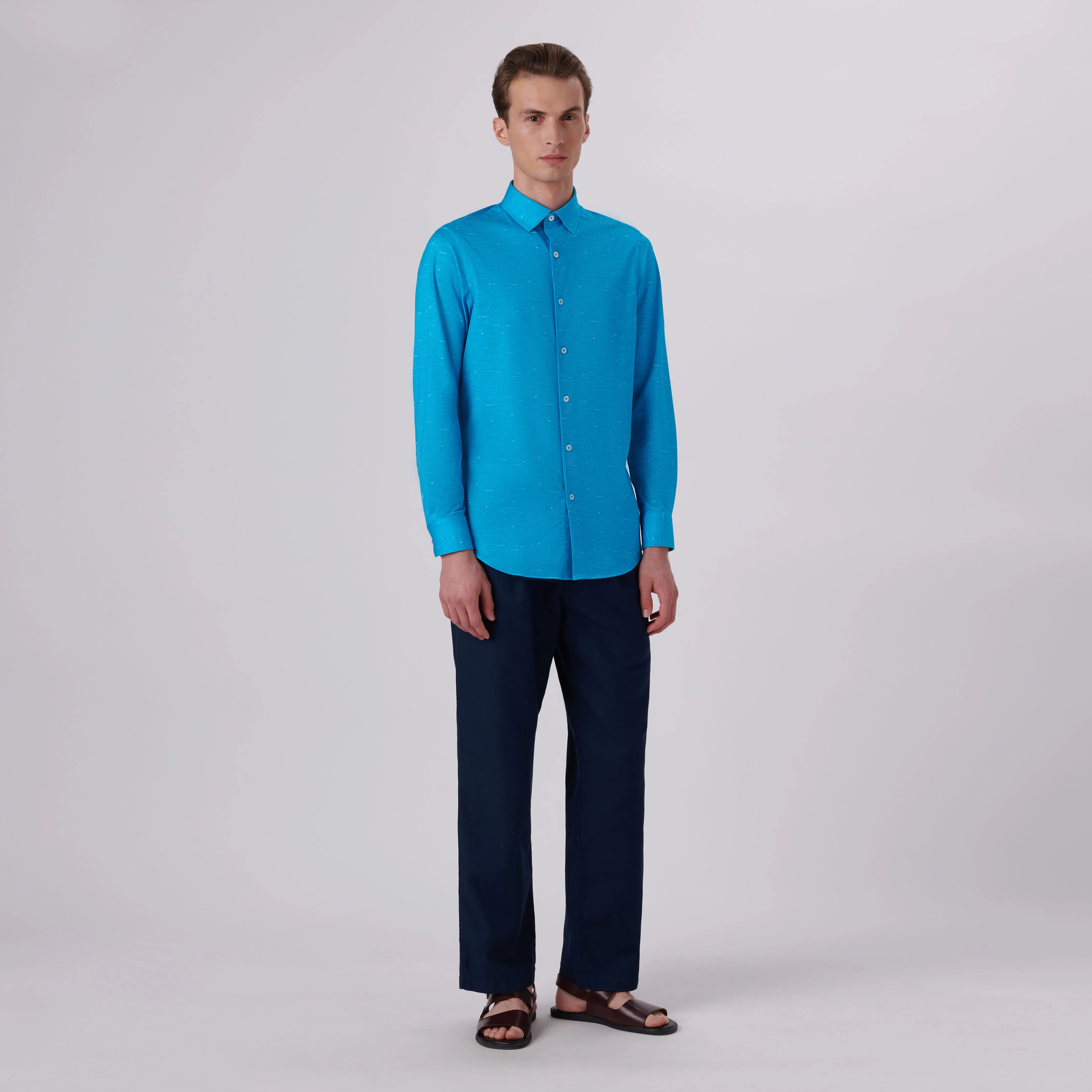 James Heather Print OoohCotton Shirt