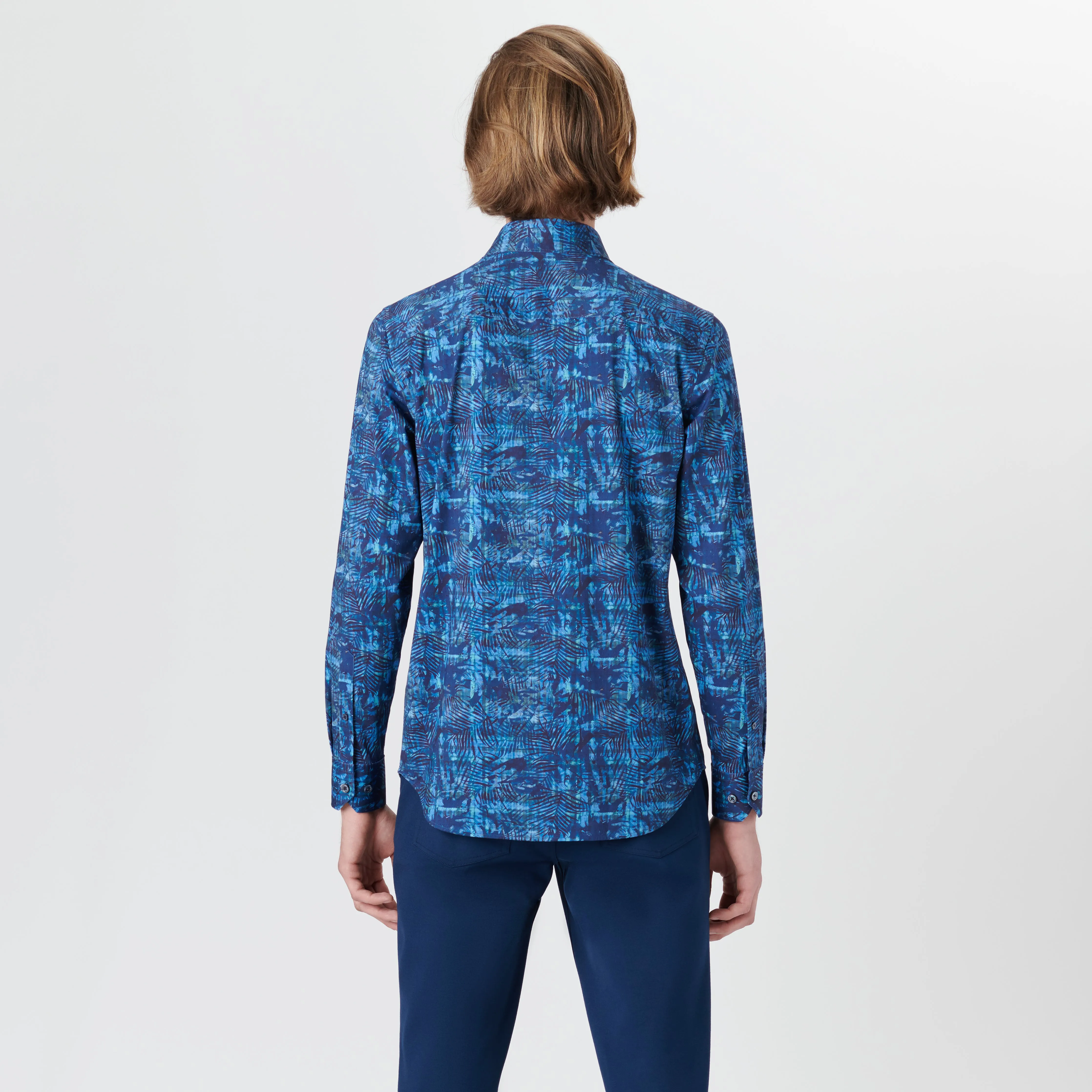 JAMES Leaf Print OoohCotton Shirt
