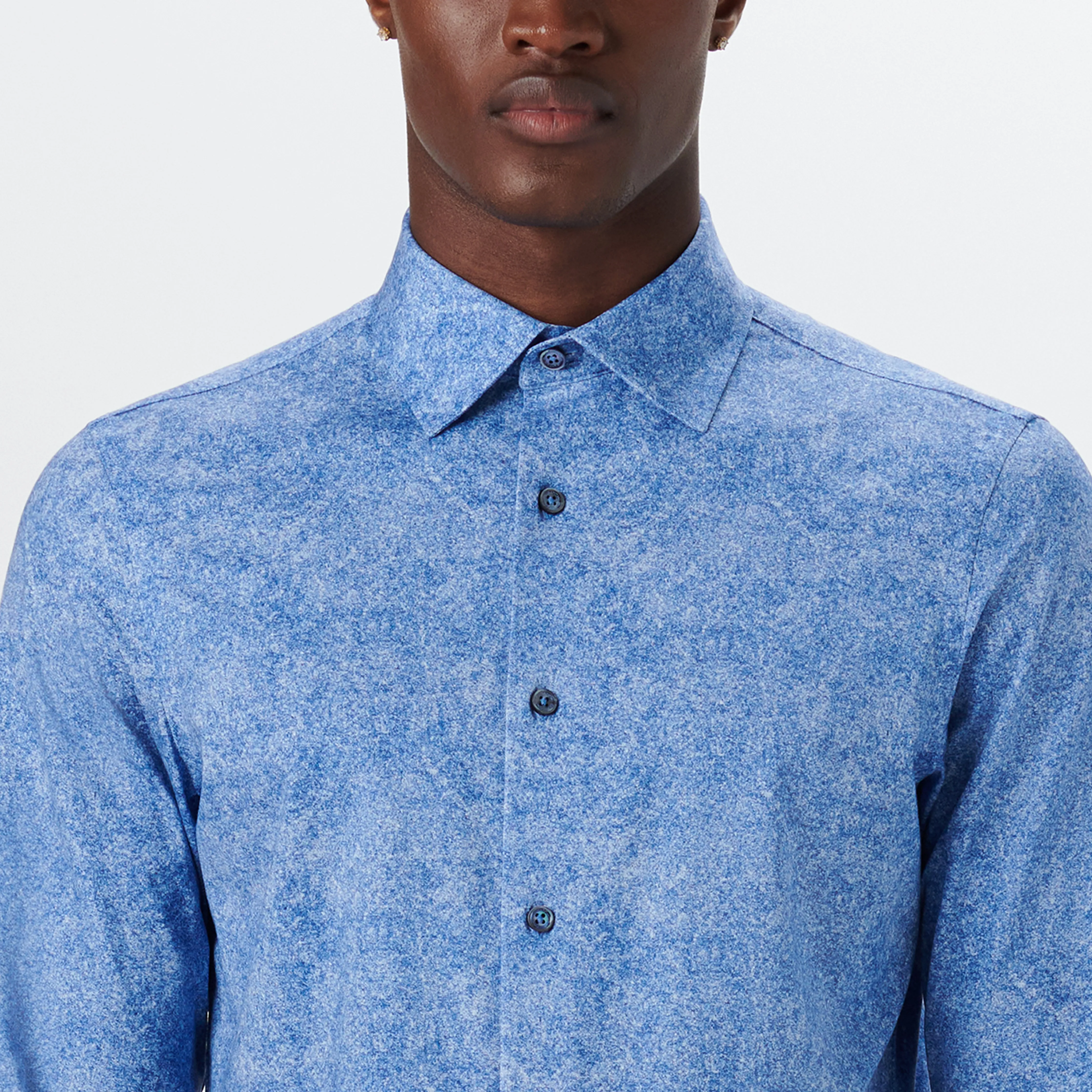 JAMES Marble Print OoohCotton Shirt