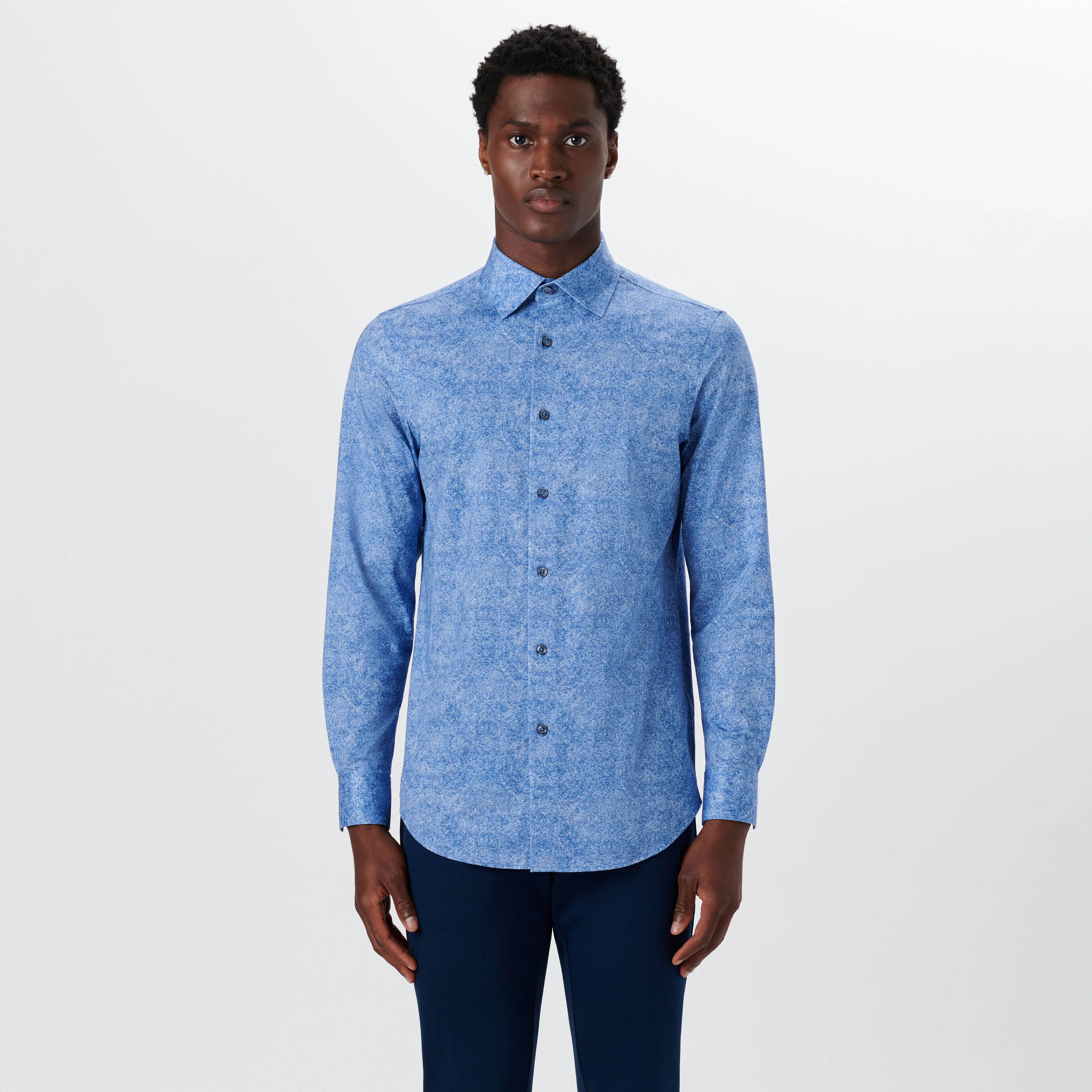 JAMES Marble Print OoohCotton Shirt