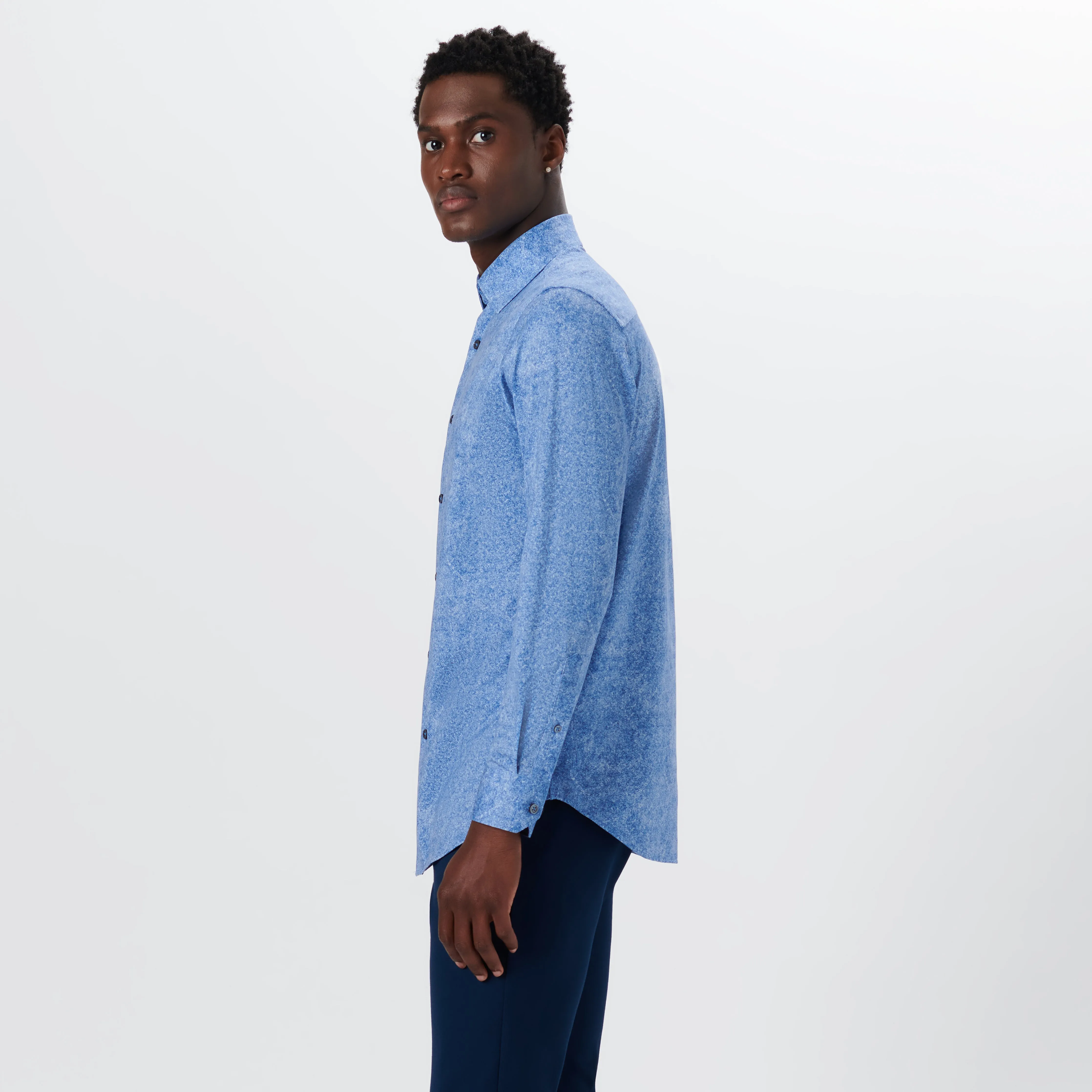JAMES Marble Print OoohCotton Shirt