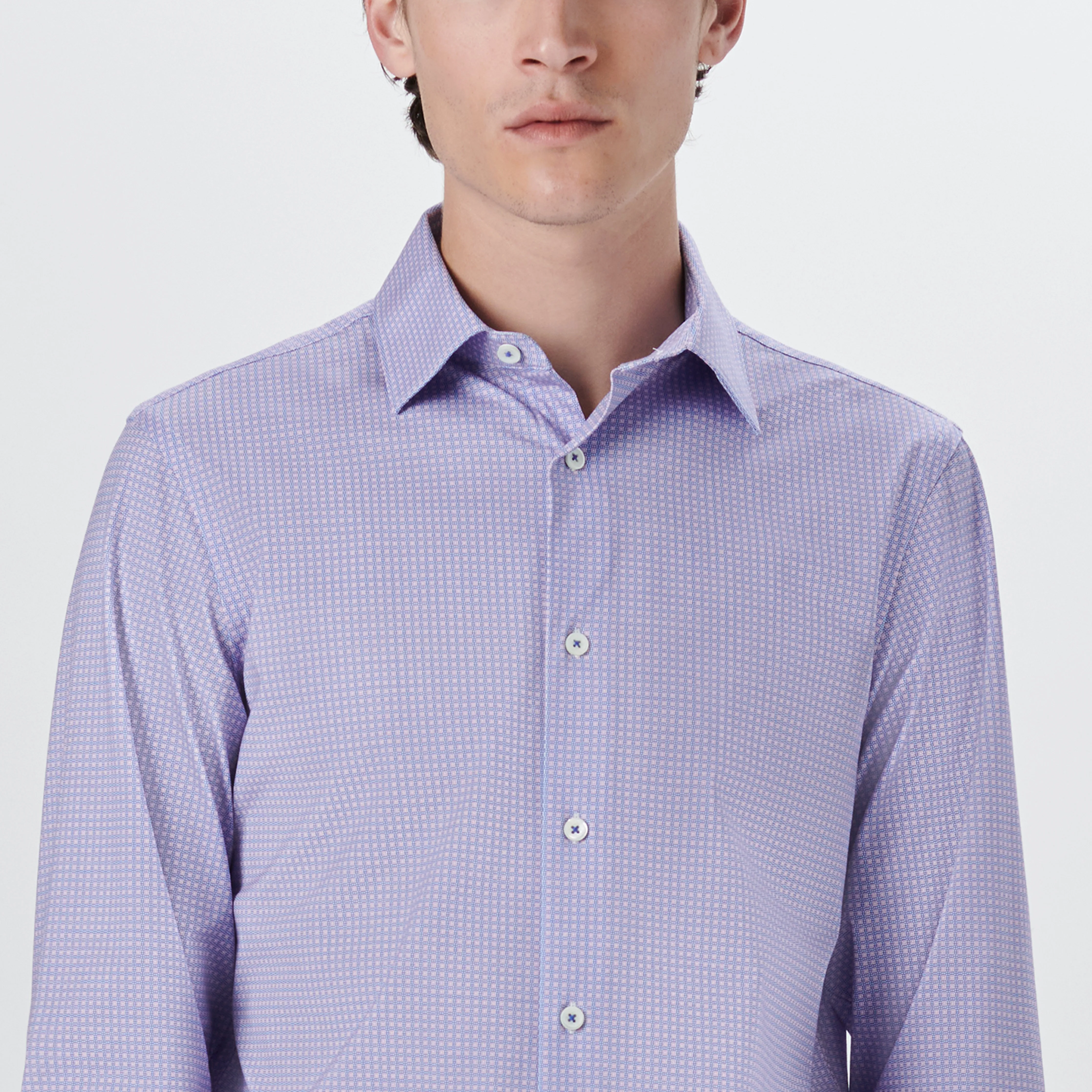 JAMES Mini Check OoohCotton Shirt