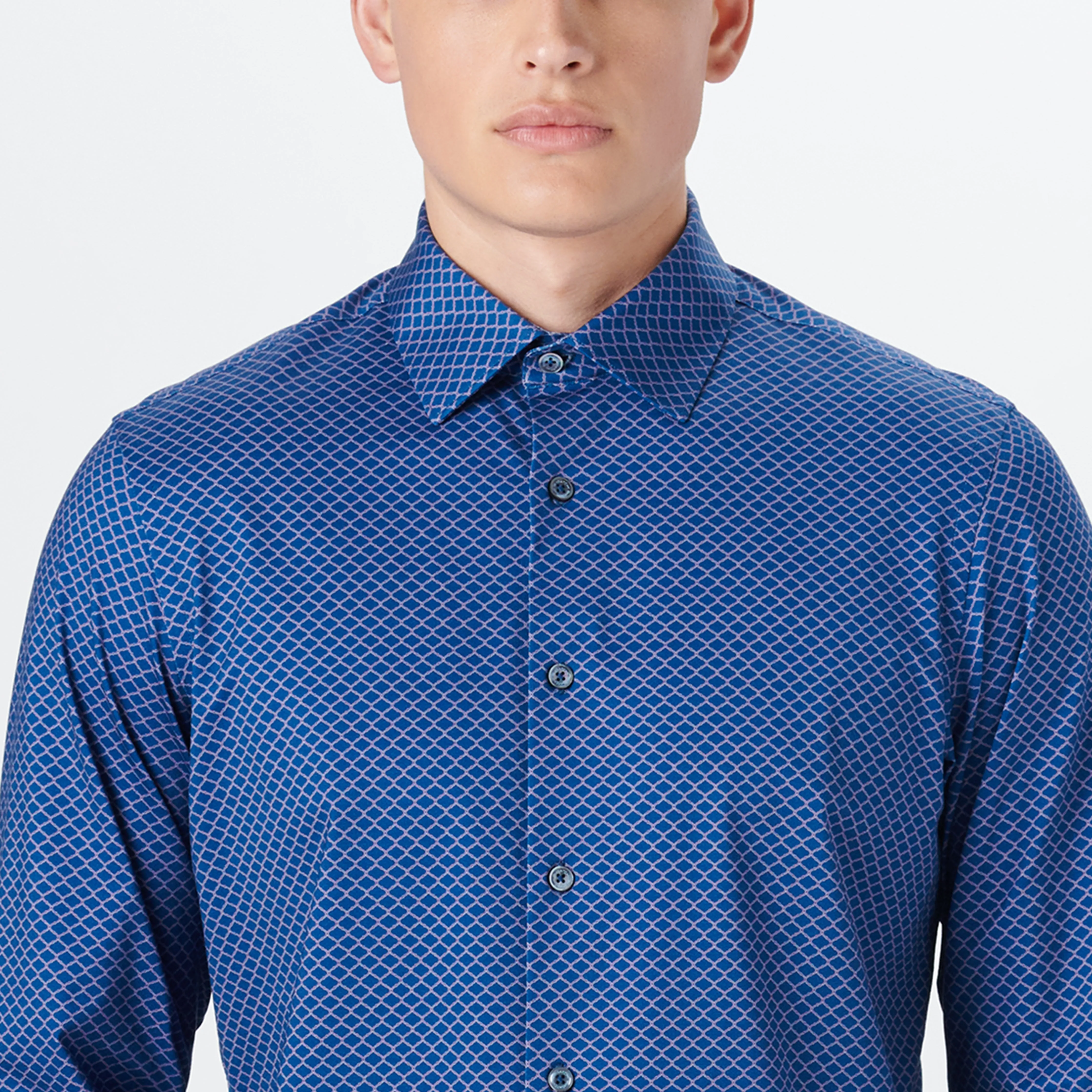 JAMES Ogee Print OoohCotton Twill Shirt