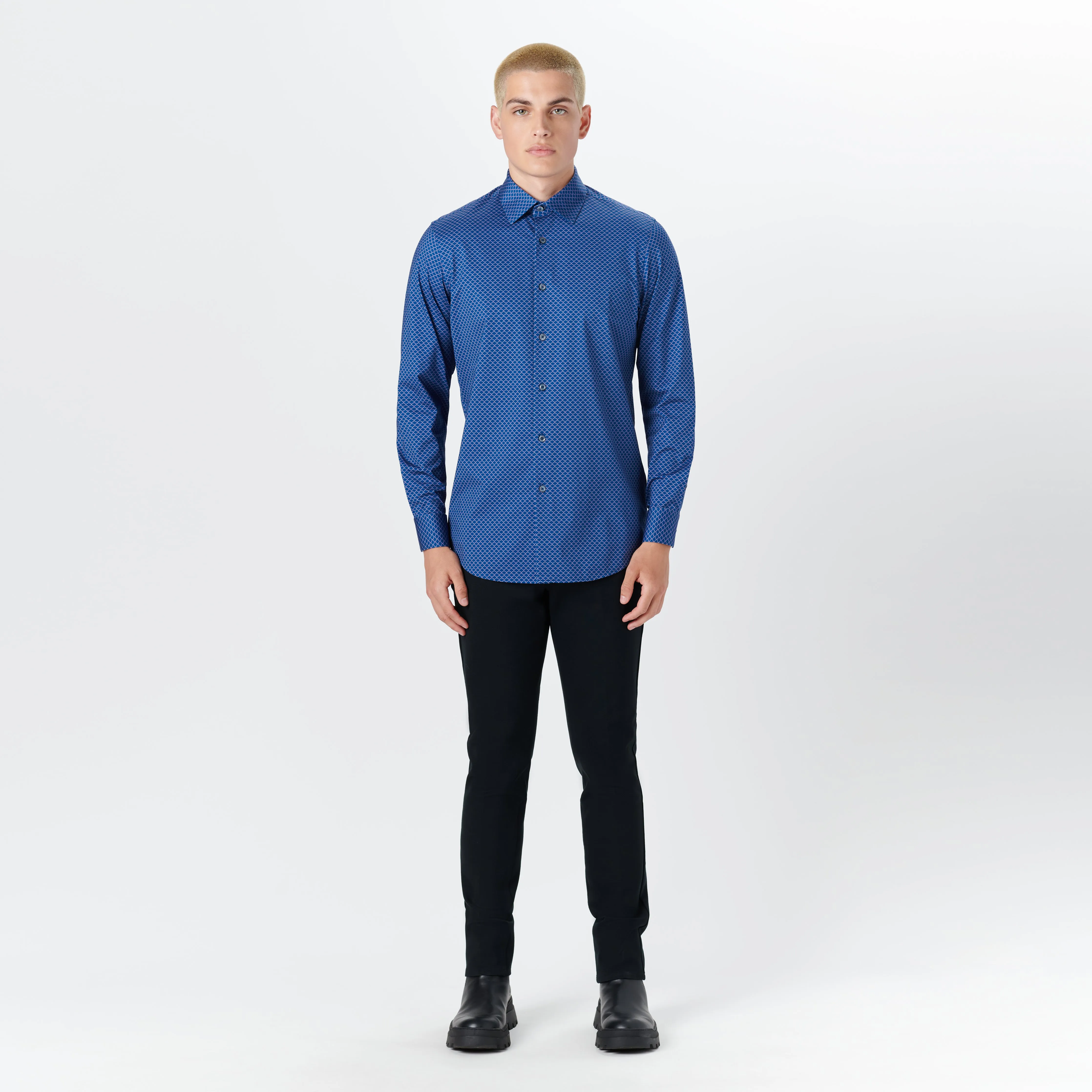 JAMES Ogee Print OoohCotton Twill Shirt