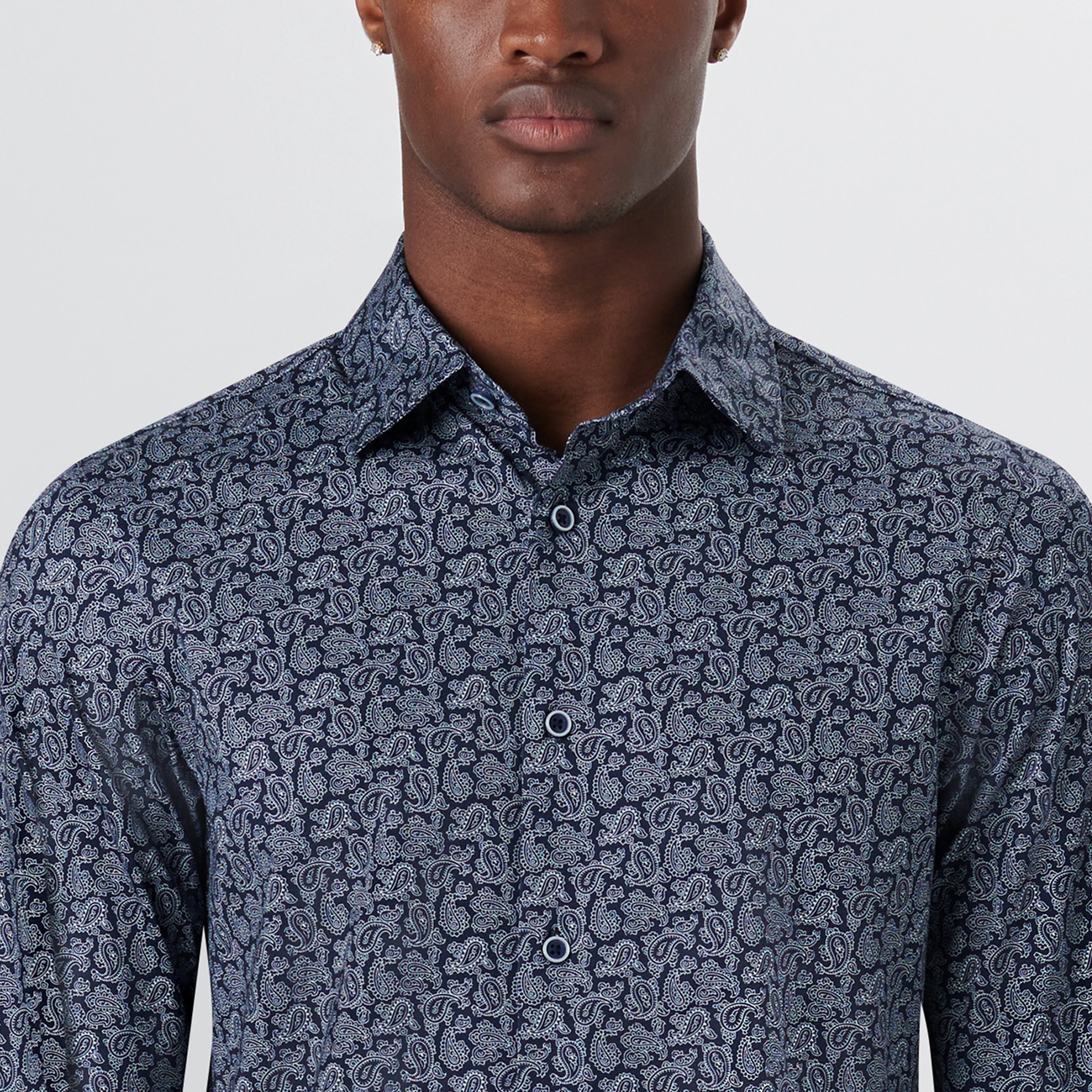 JAMES Paisley Print OoohCotton Shirt