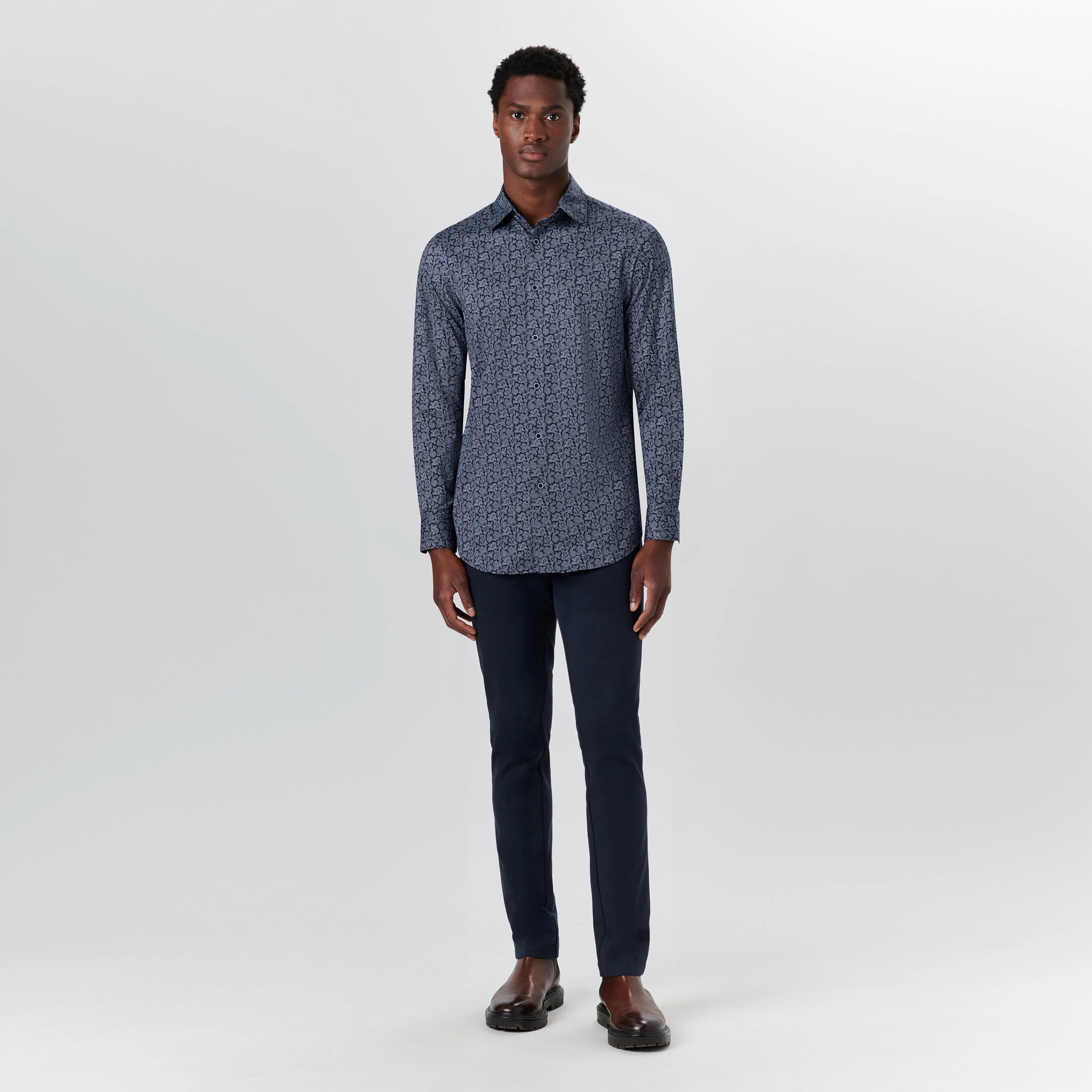 JAMES Paisley Print OoohCotton Shirt