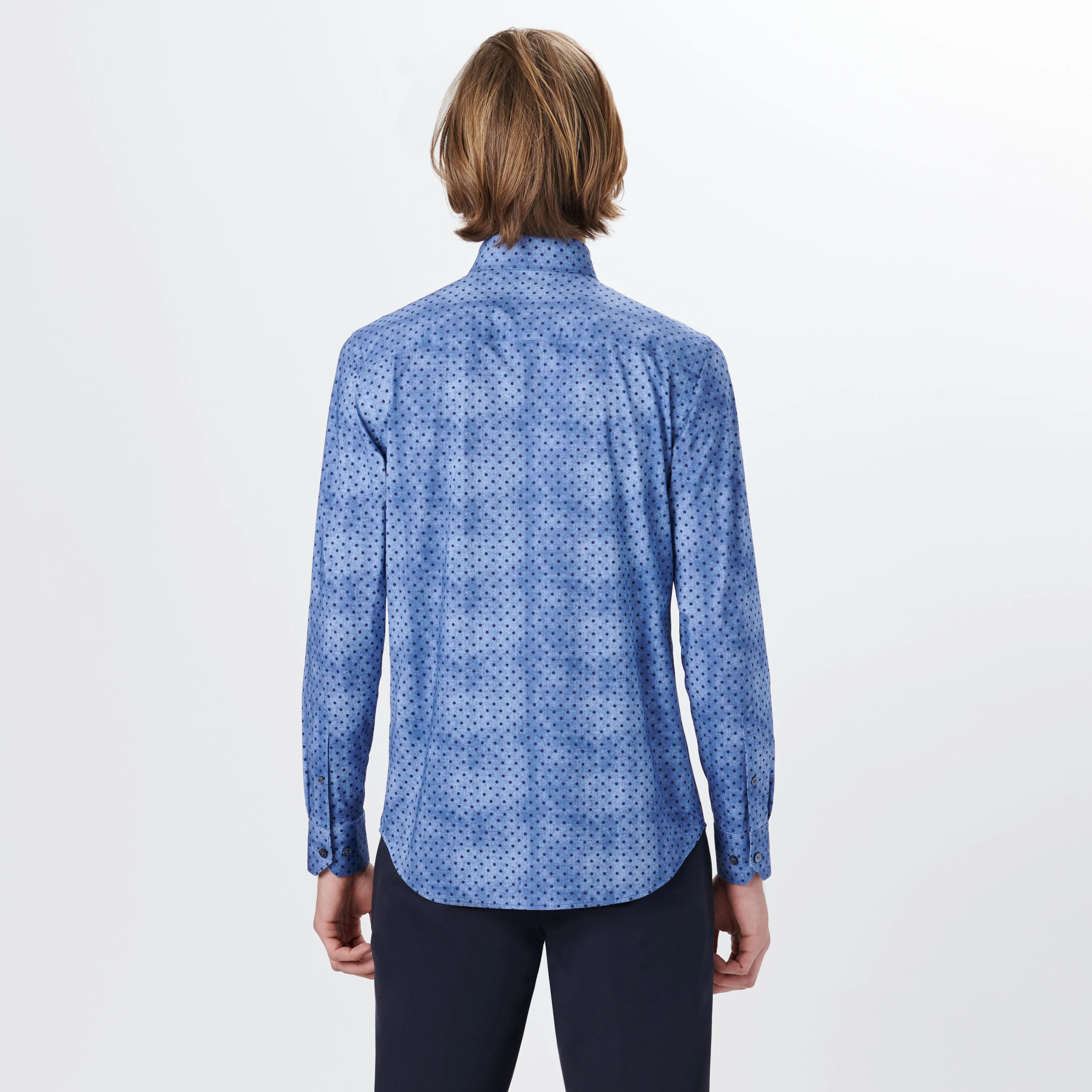 JAMES Polka Dot Print OoohCotton Shirt