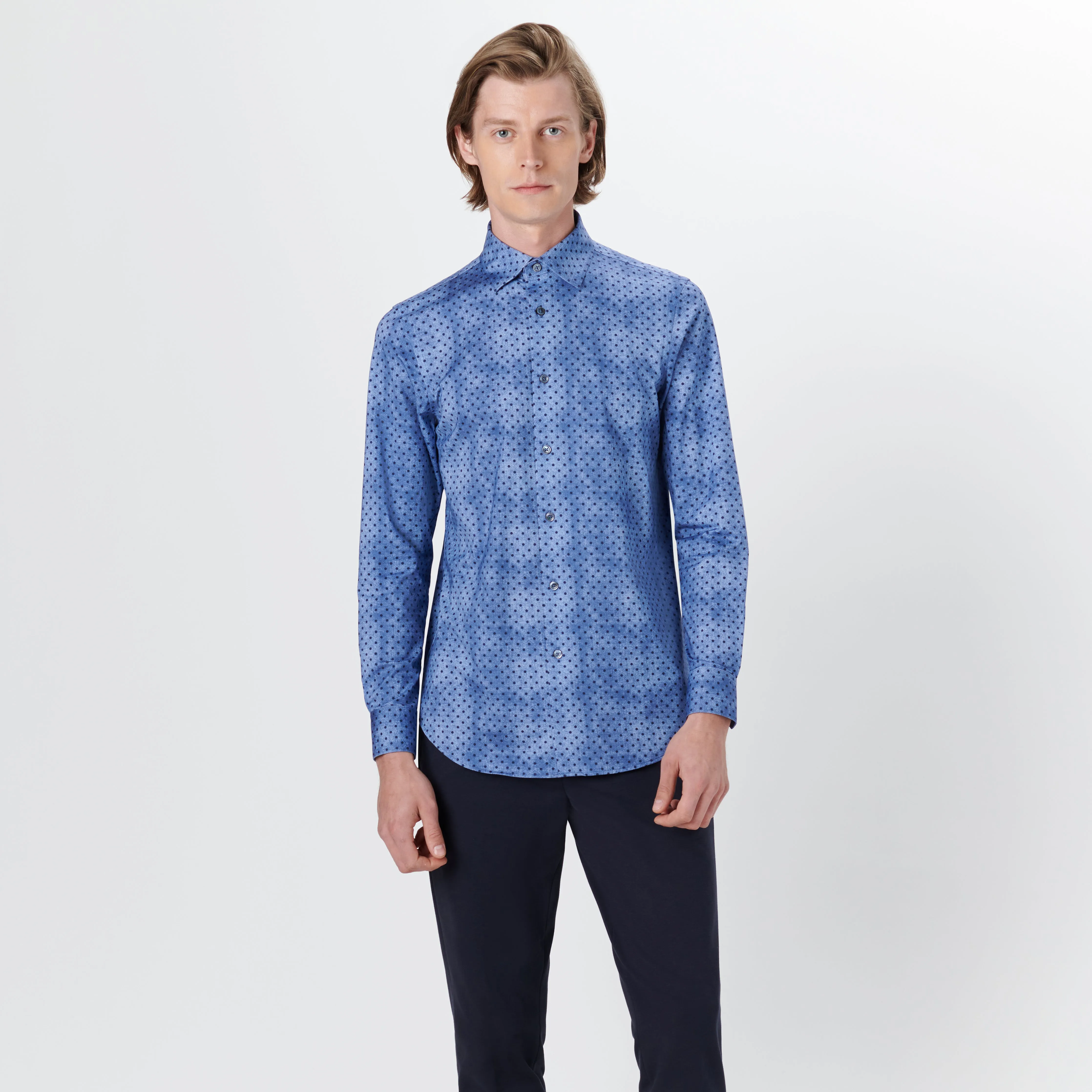 JAMES Polka Dot Print OoohCotton Shirt