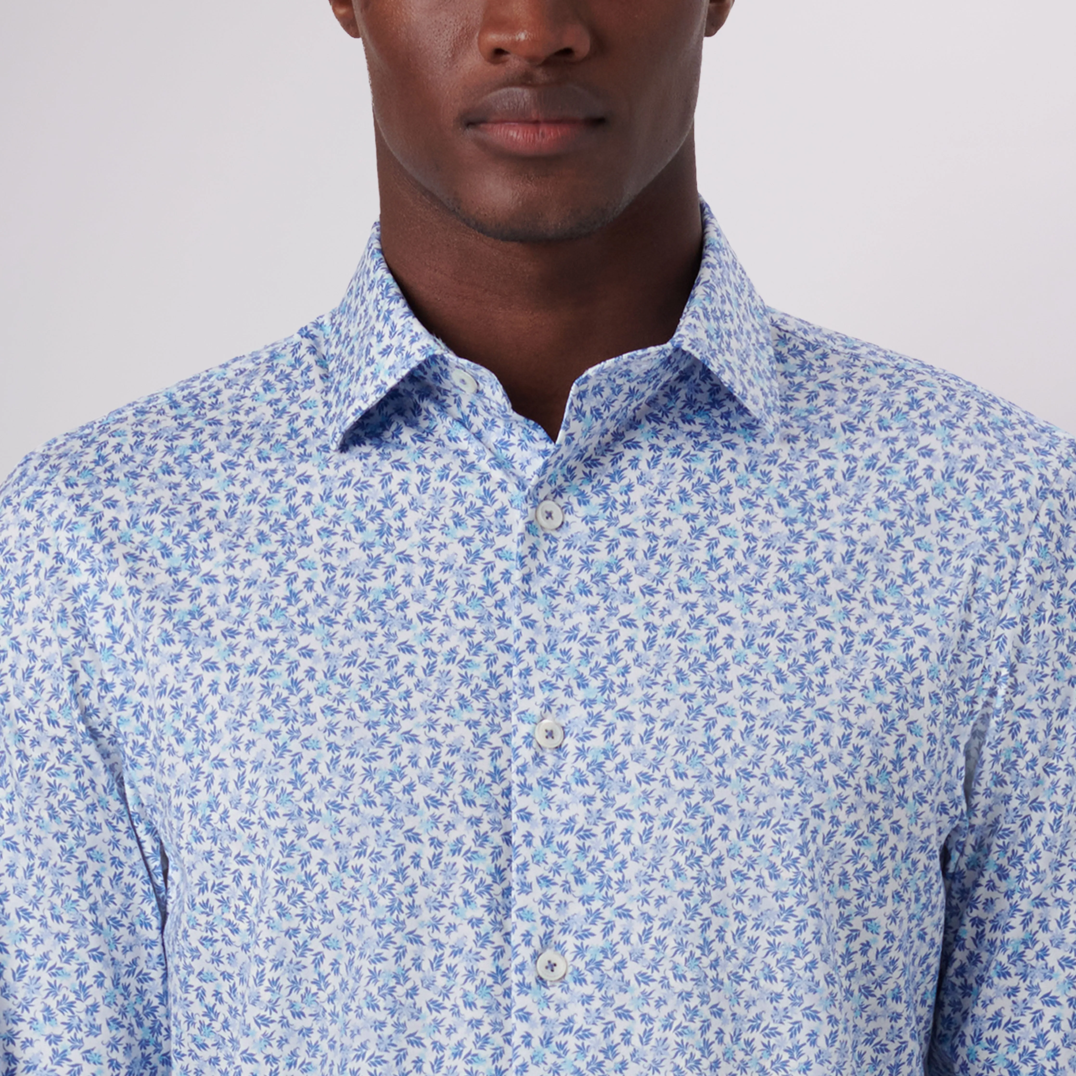 James Sprigs Print OoohCotton Shirt