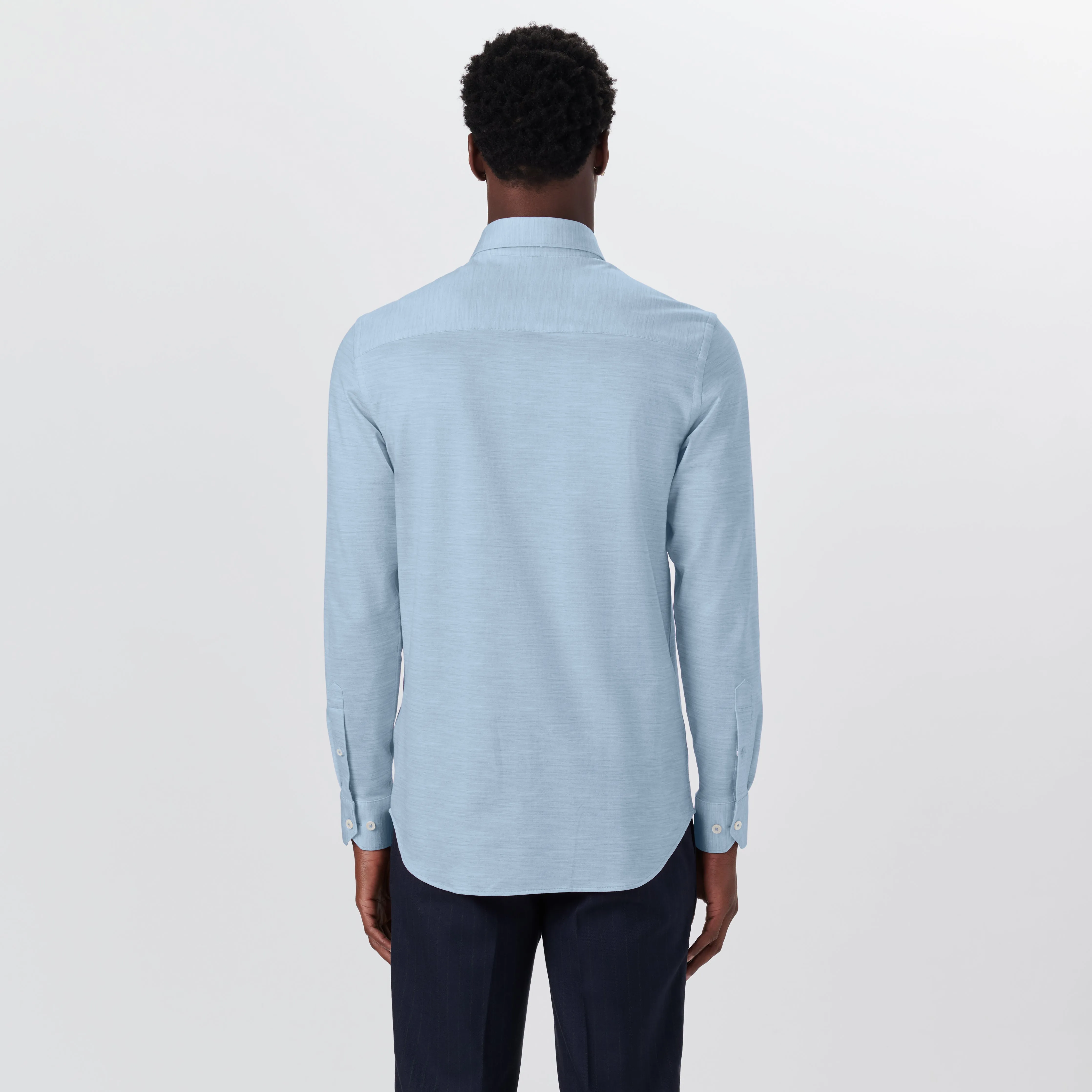 JAMES Striated OoohCotton Twill Shirt