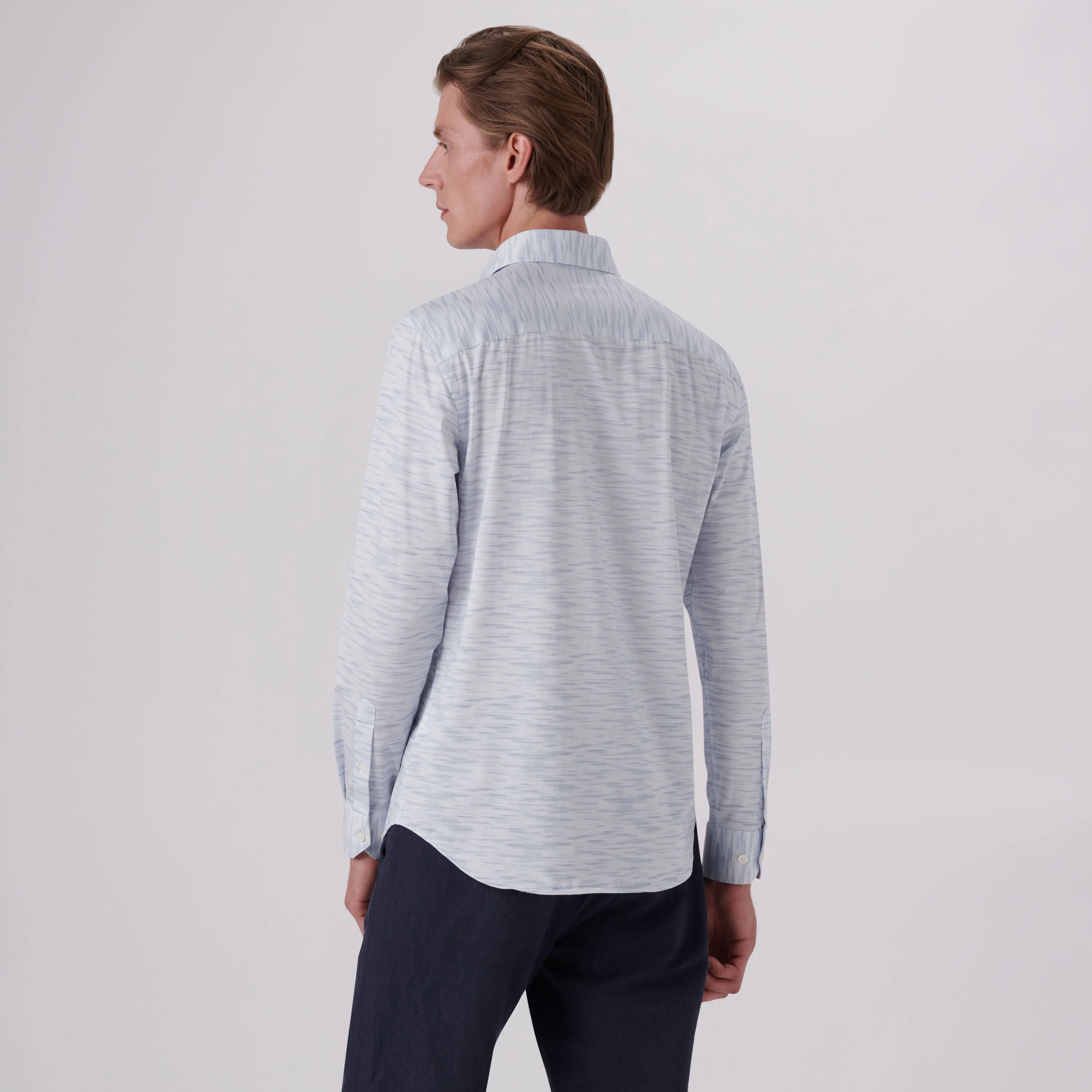James Striated Print OoohCotton Shirt