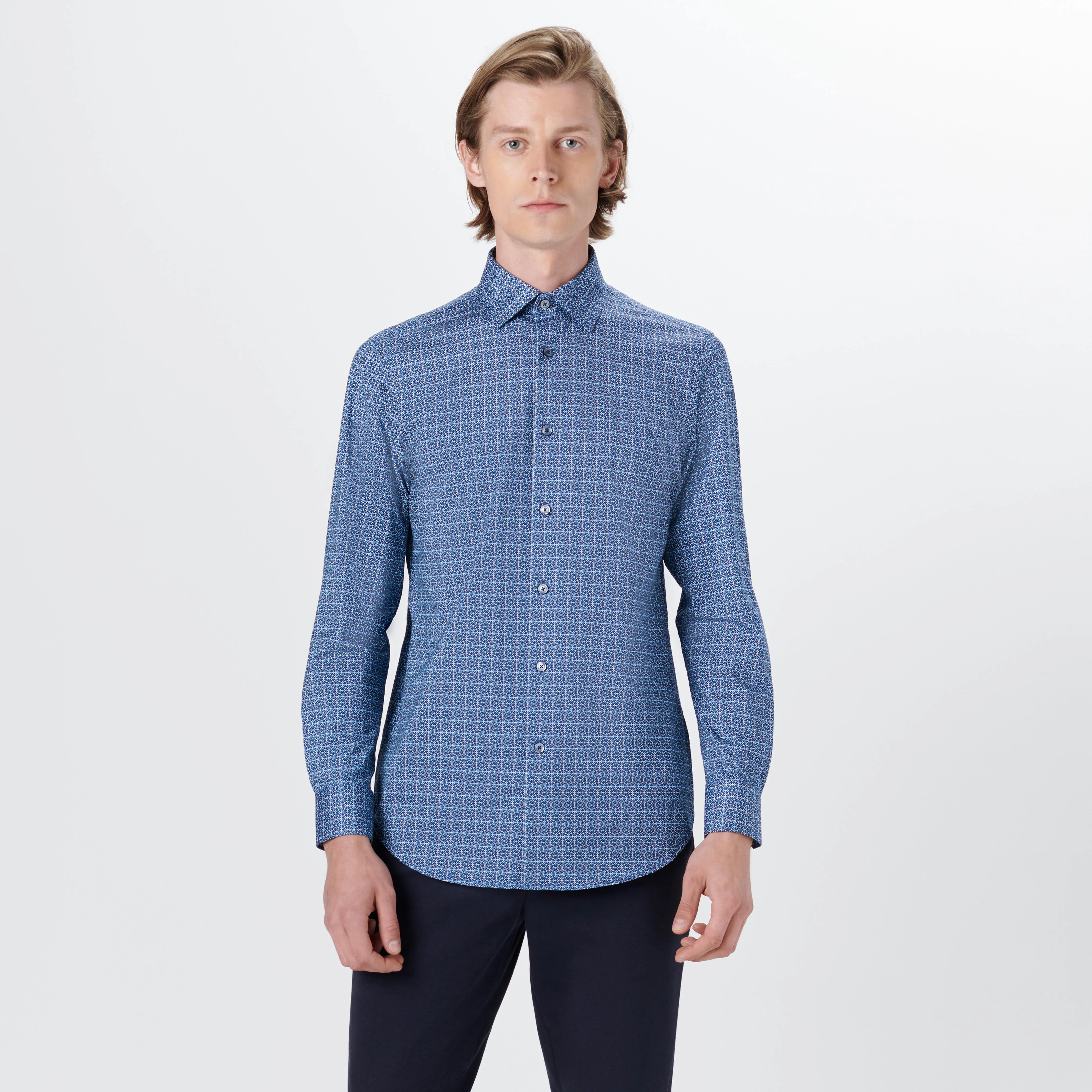 JAMES Tile Print OoohCotton Shirt