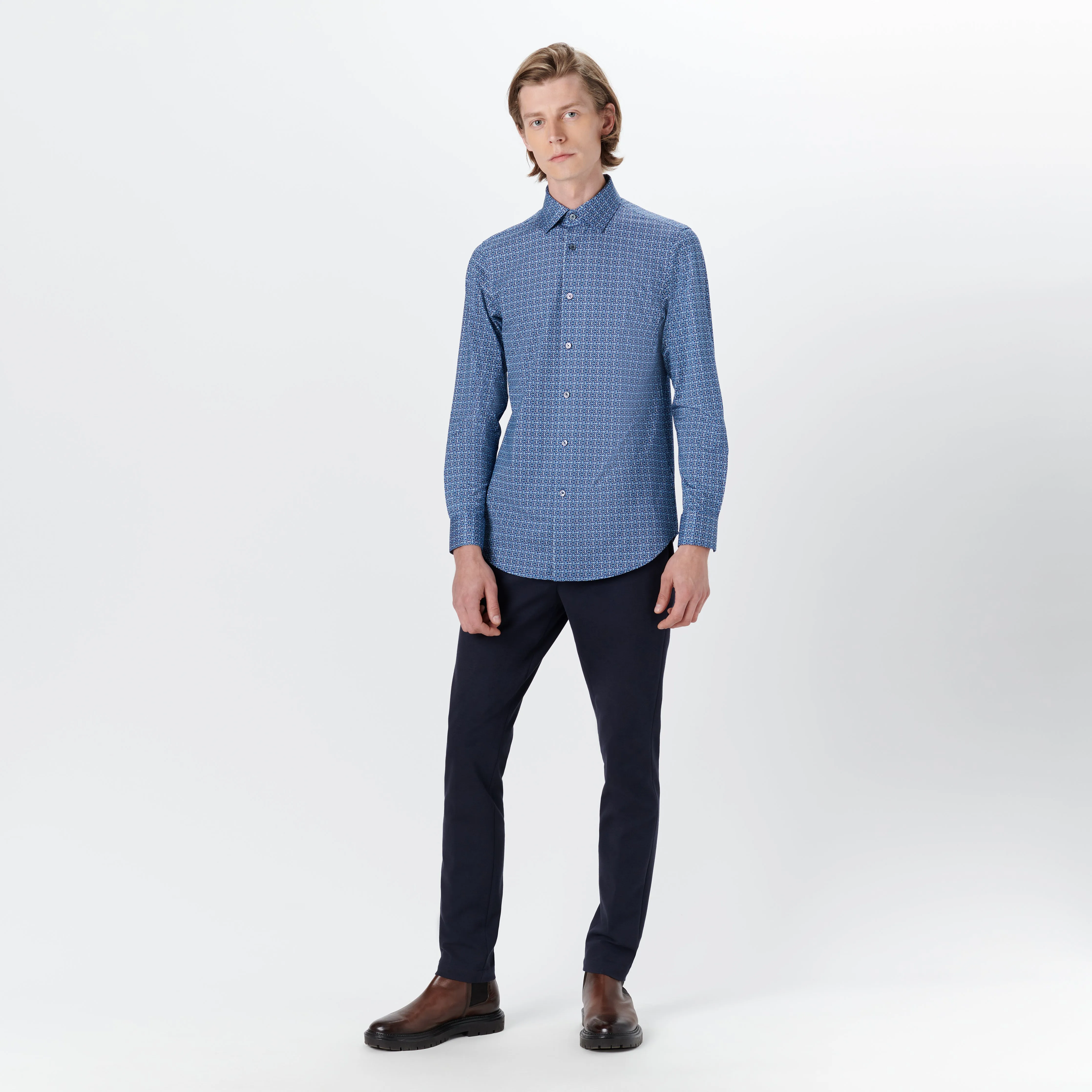 JAMES Tile Print OoohCotton Shirt