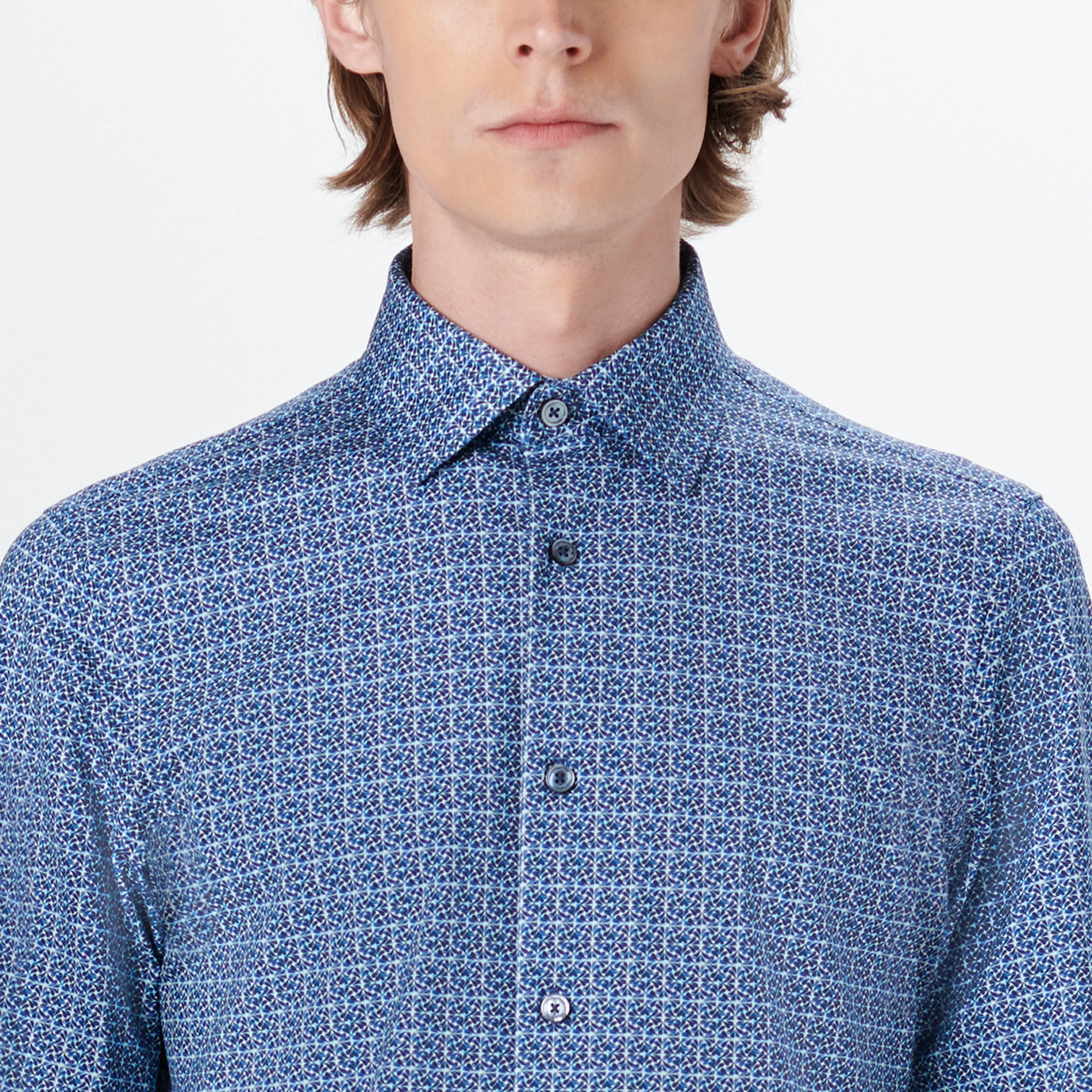 JAMES Tile Print OoohCotton Shirt