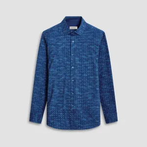 Jimmy Double Sided Geometric/Solid OoohCotton Shirt