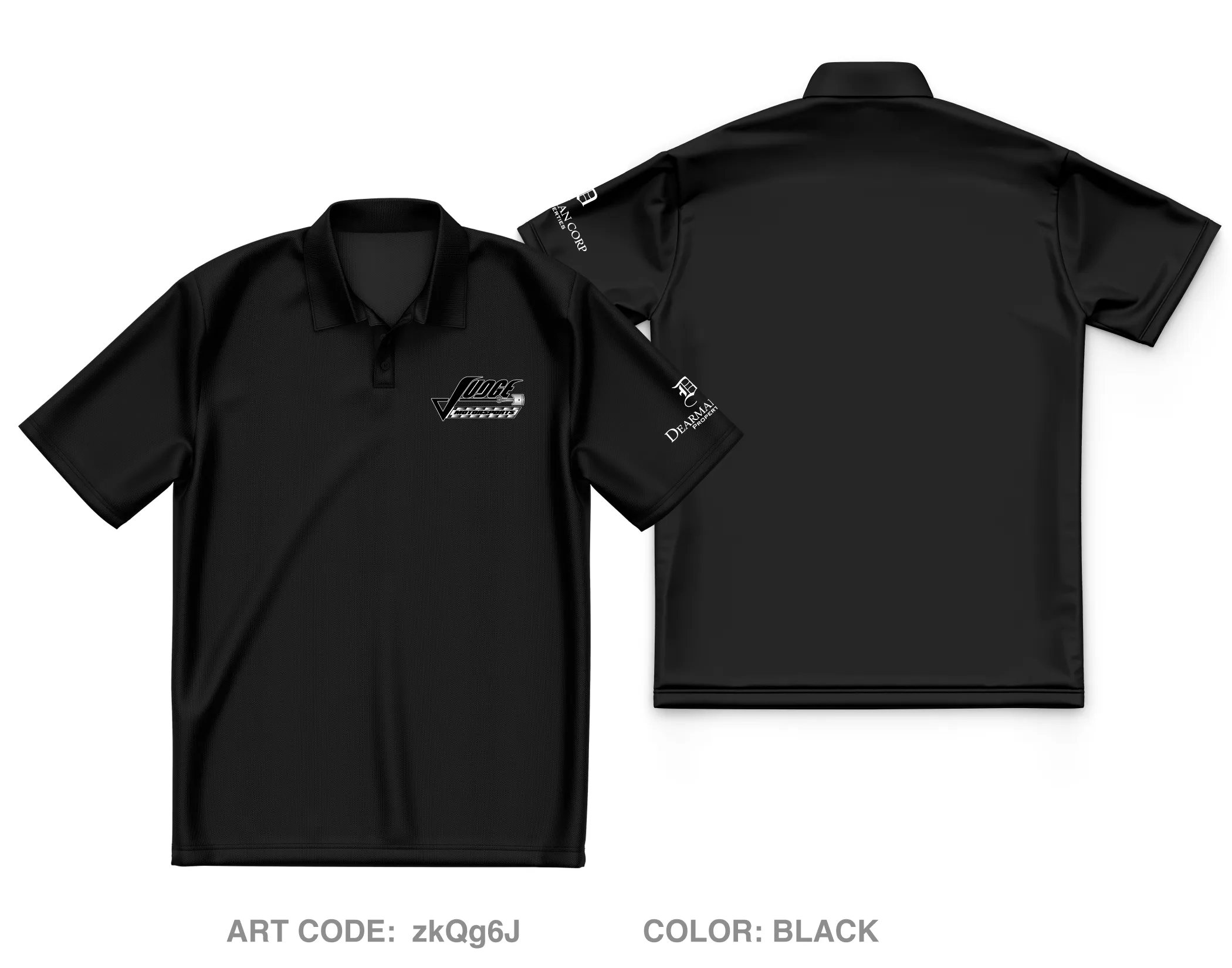 Judge Motorsports Store 1 Core Men's SS Performance Polo - zkQg6J
