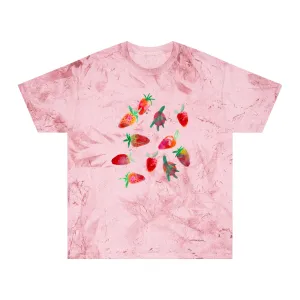 Juicy Strawberry T-Shirt Red Stonewashed - Adult Sizes