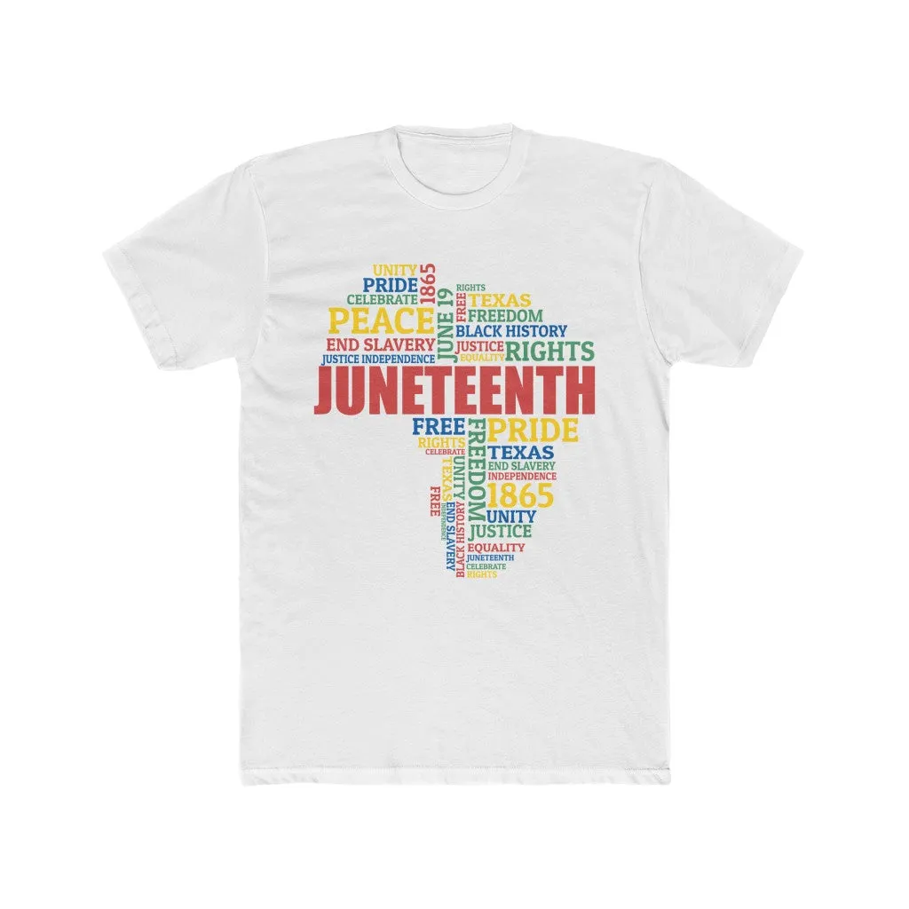 Juneteenth Men's Cotton Crew Tee T-shirt