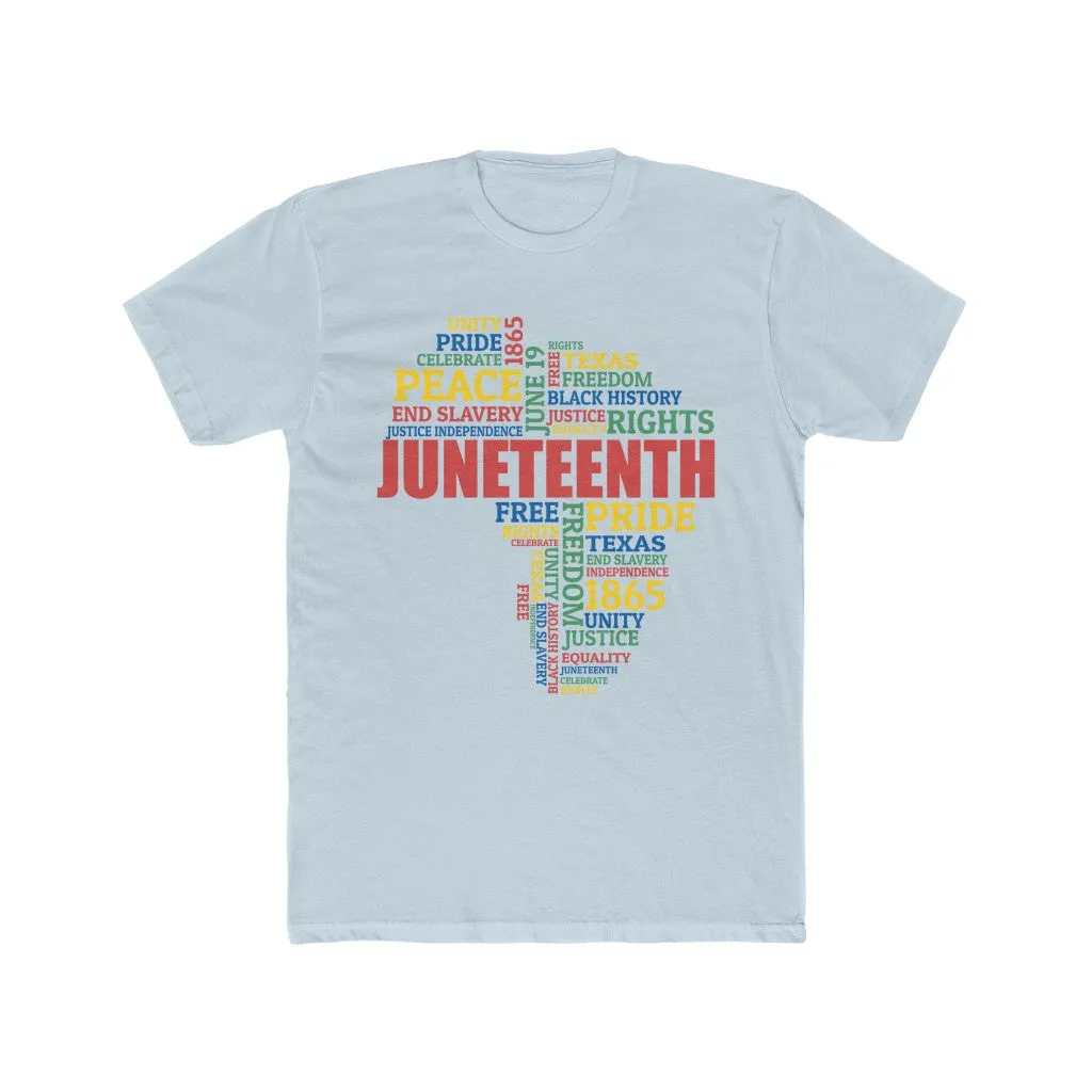 Juneteenth Men's Cotton Crew Tee T-shirt