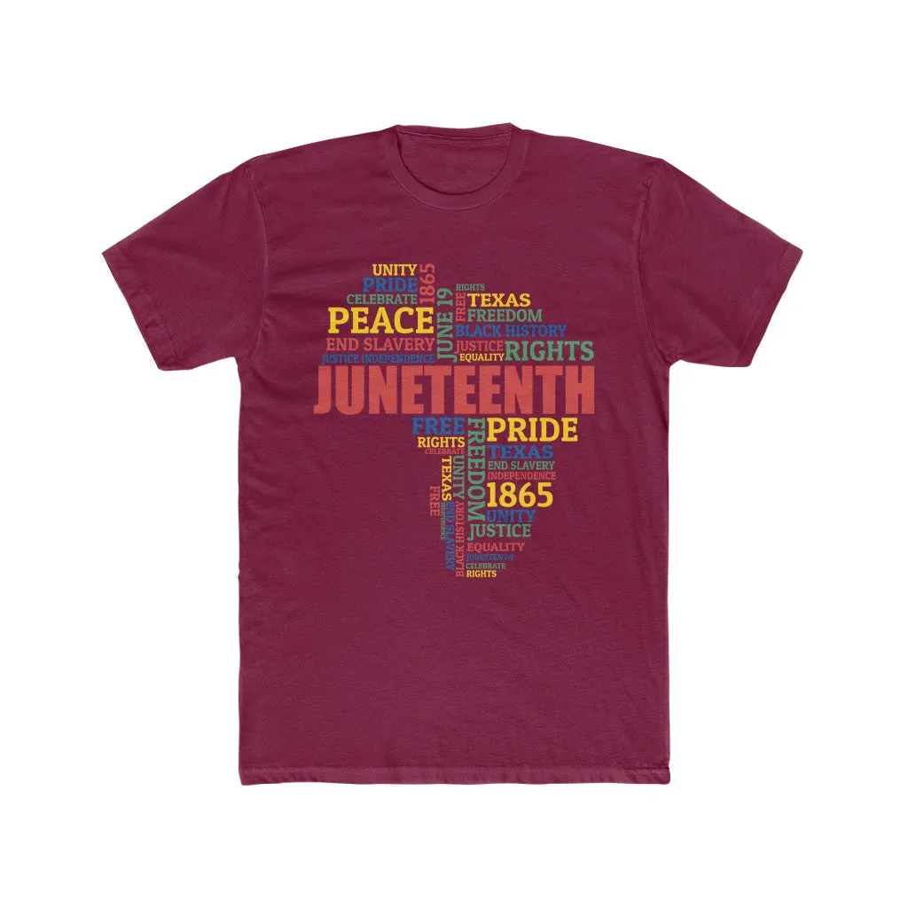 Juneteenth Men's Cotton Crew Tee T-shirt