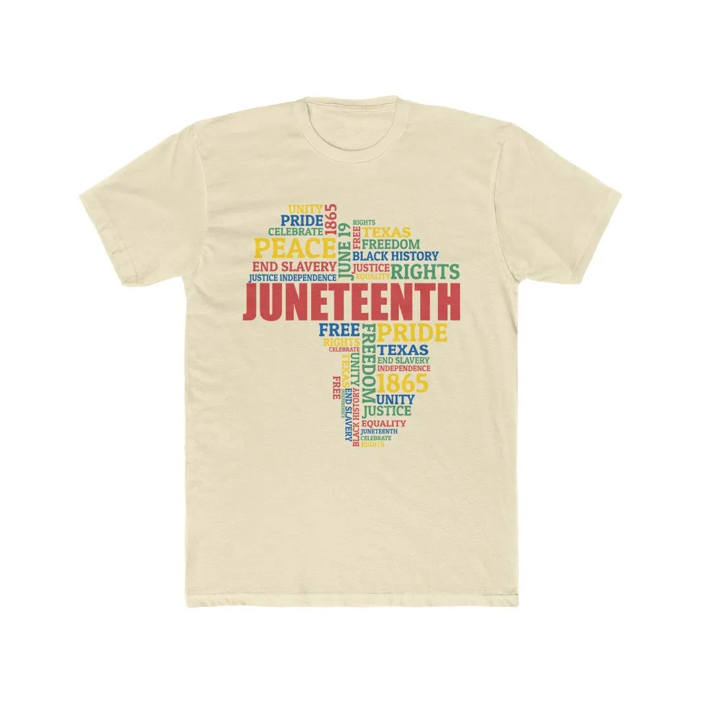 Juneteenth Men's Cotton Crew Tee T-shirt