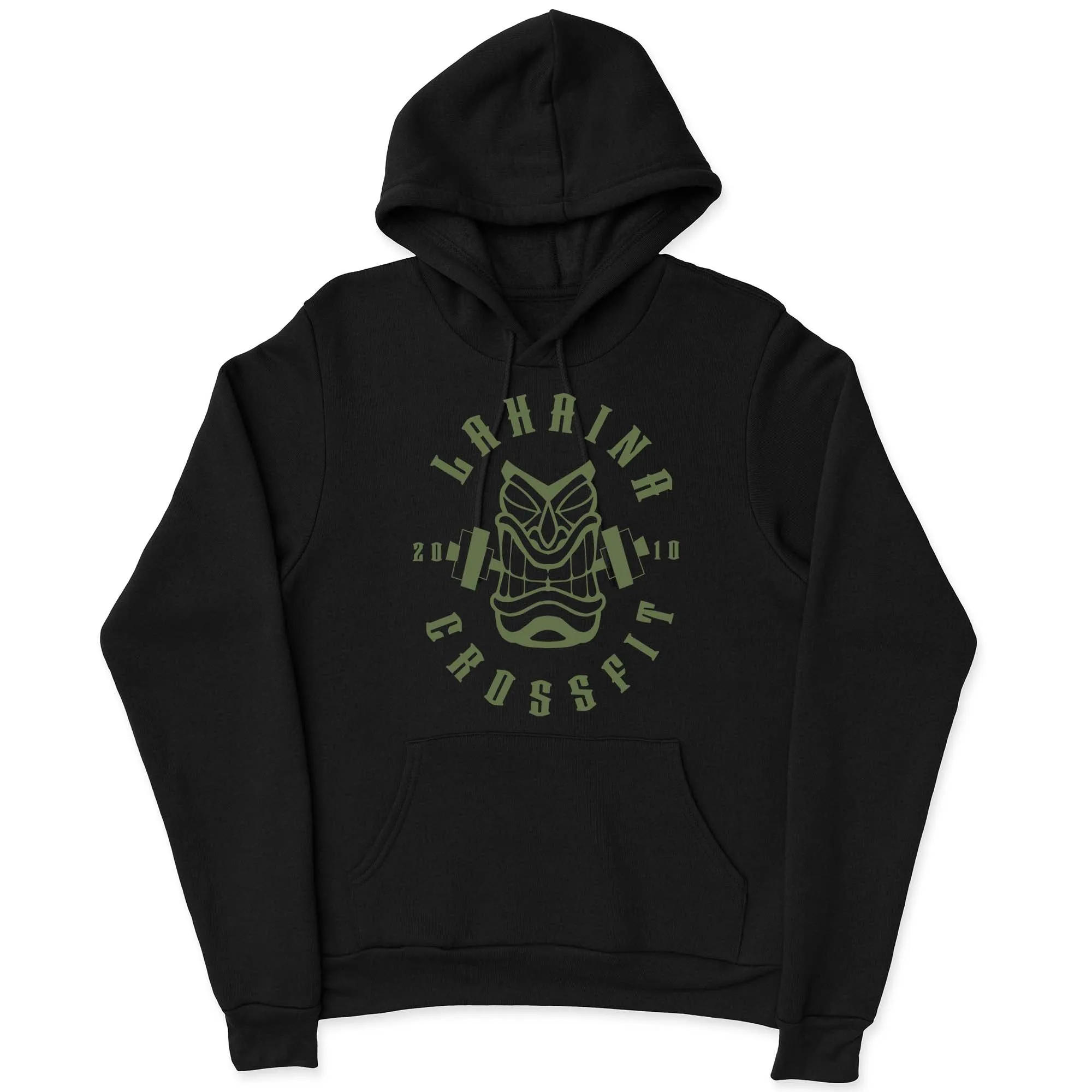Lahaina CrossFit TIKI Camo Mens - Hooded T-Shirt