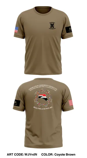 LANG 256th IBCT Store 1 Core Men's SS Performance Tee - WJVvdN