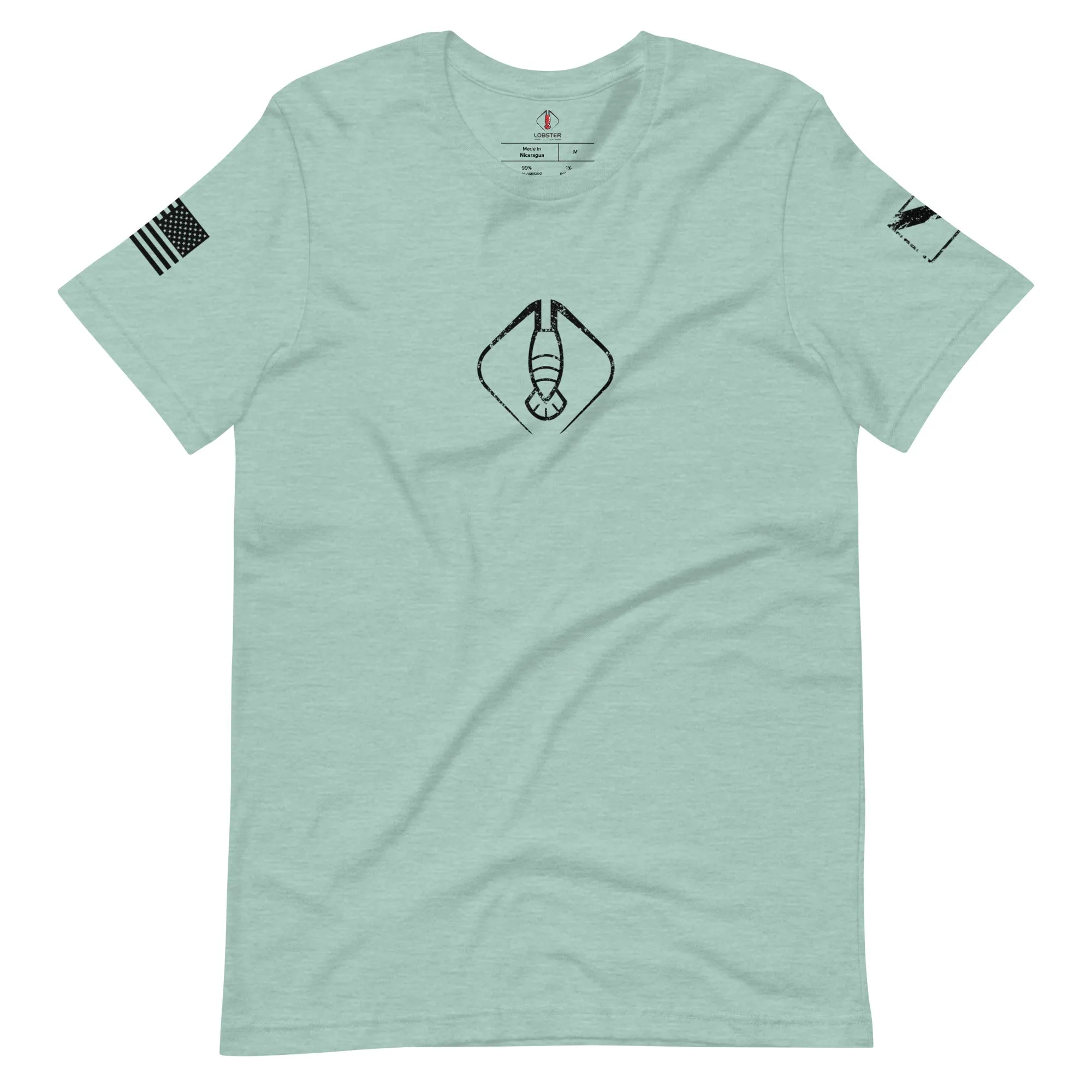 Lobster League "Hunter" Unisex T-Shirt (Black Logo)