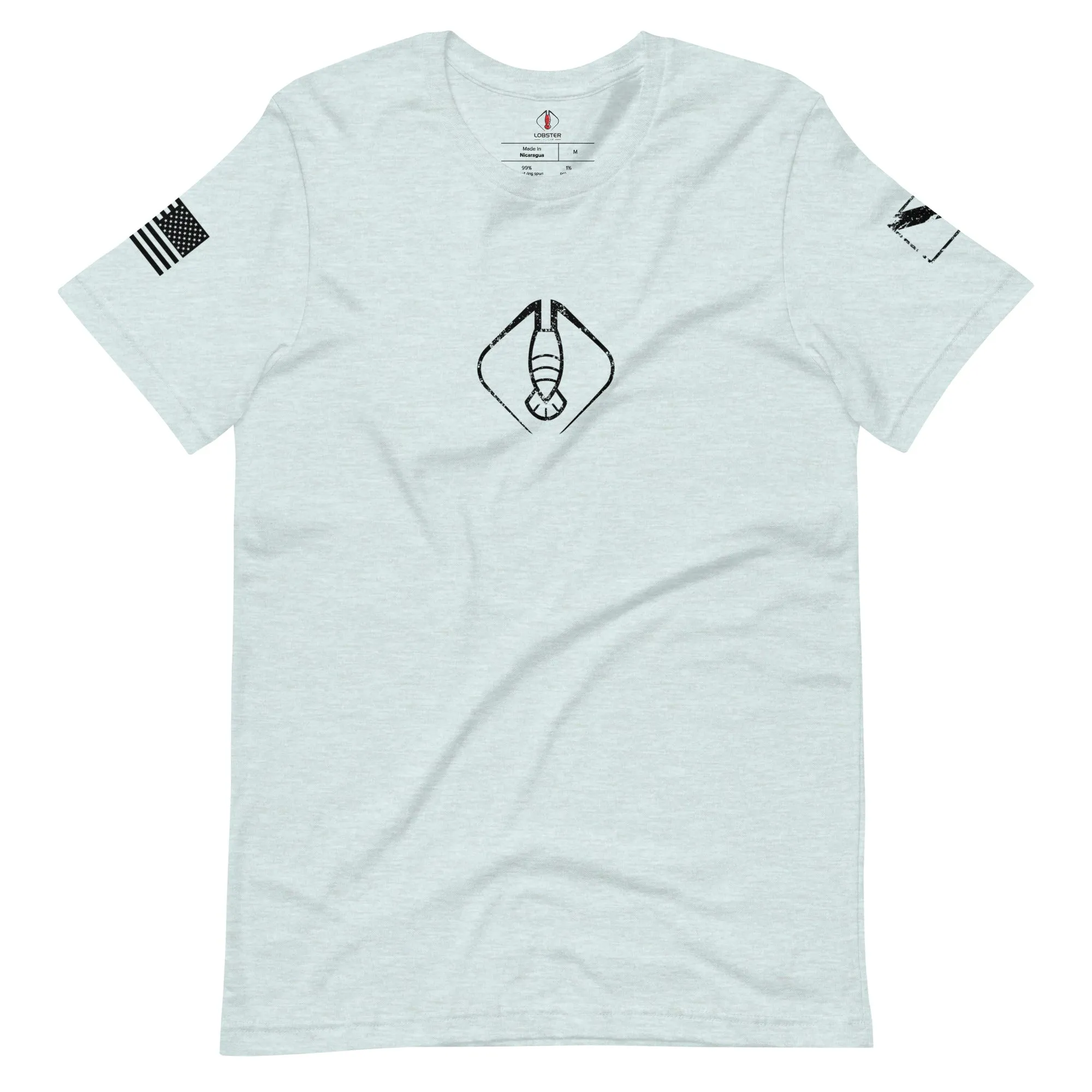 Lobster League "Hunter" Unisex T-Shirt (Black Logo)