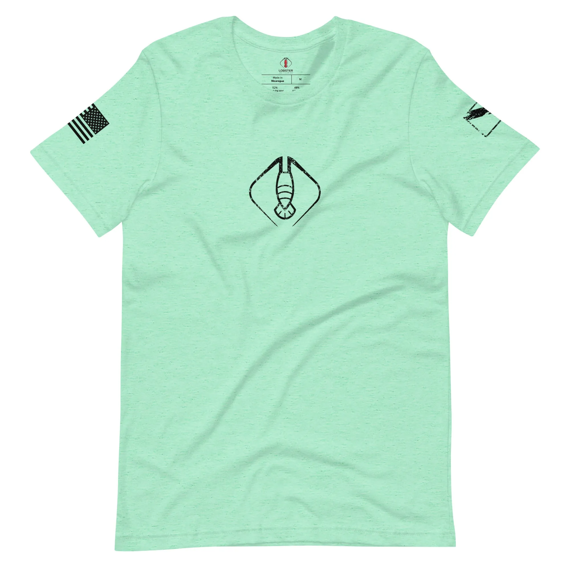 Lobster League "Hunter" Unisex T-Shirt (Black Logo)