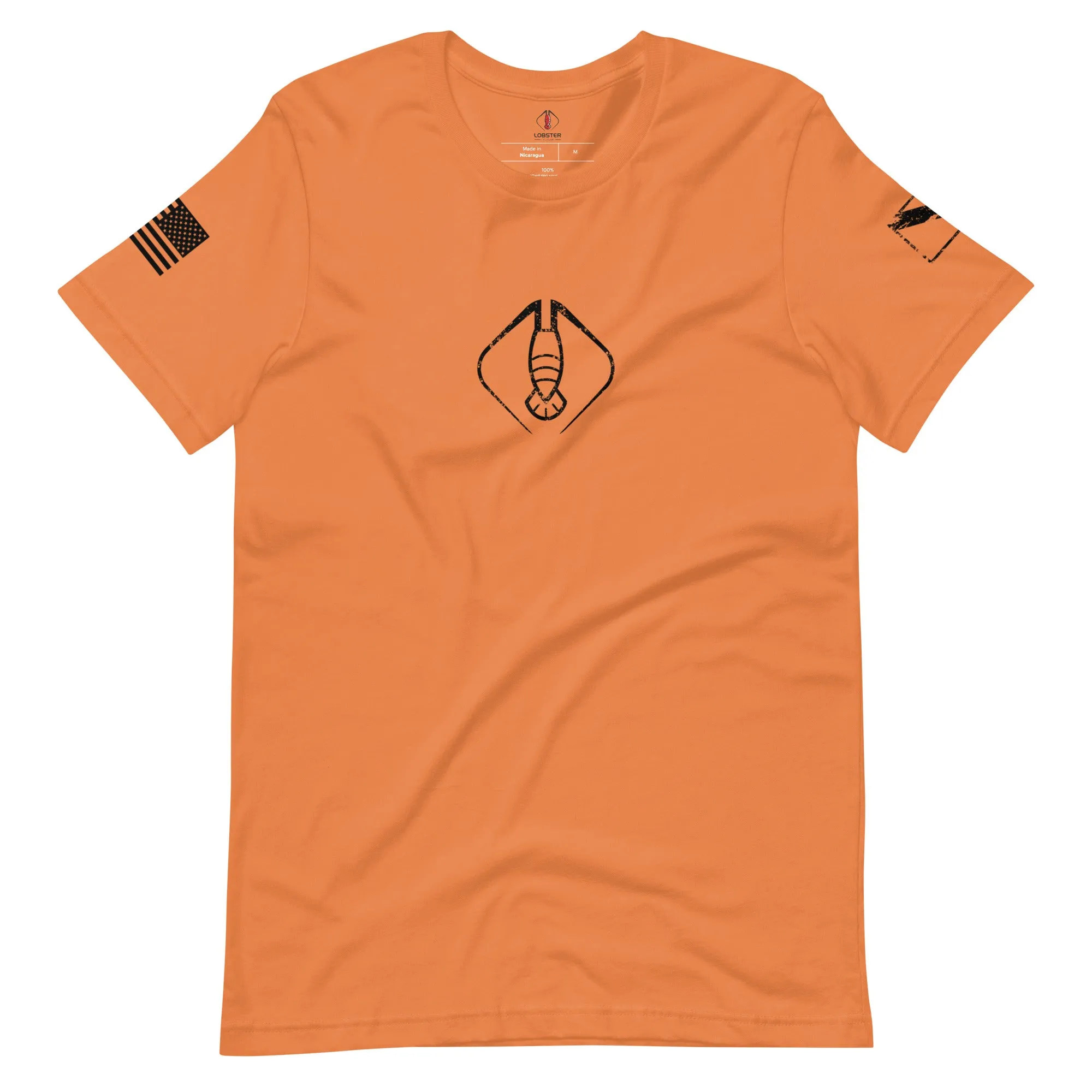 Lobster League "Hunter" Unisex T-Shirt (Black Logo)