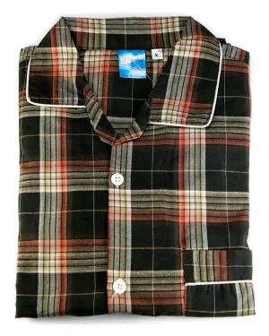 Maheen's Creation Nightdress For Men - Check Design Nightwear