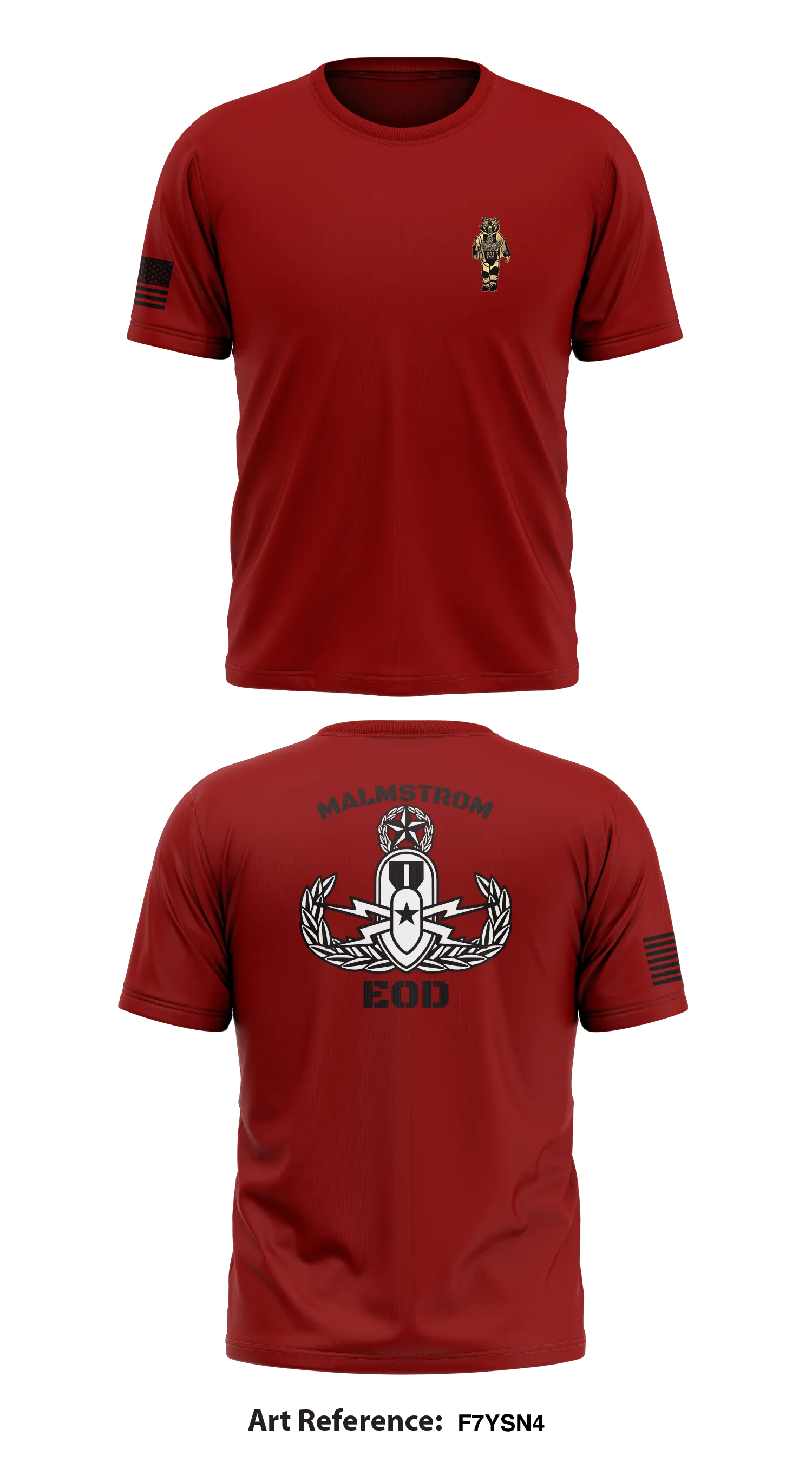 Malmstrom EOD Store 1 Core Men's SS Performance Tee - f7ySN4
