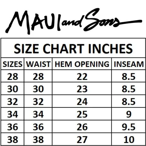 MAUI AND SONS BOARDSHORTS - BLUE