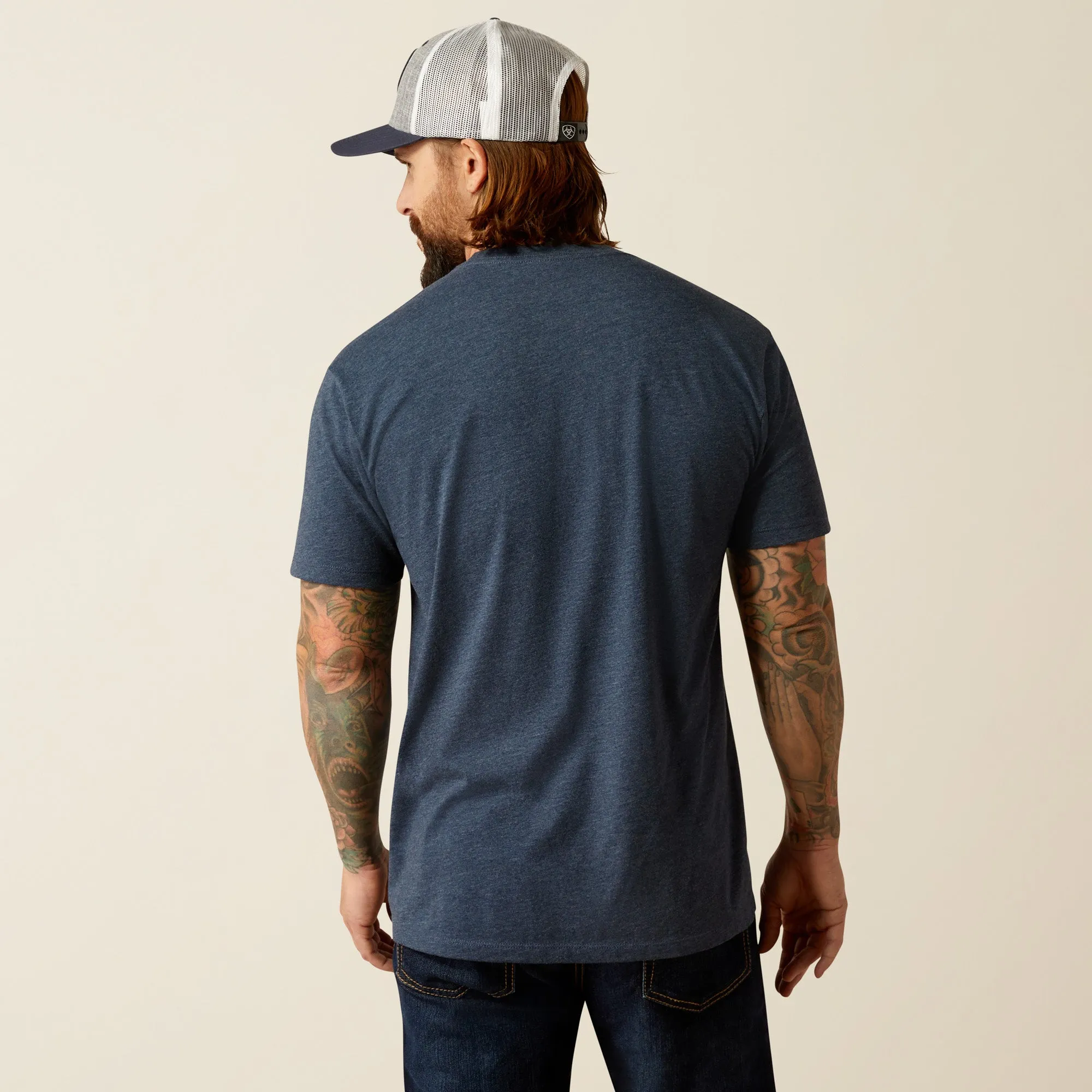 Men's Ariat Liberty USA Digi Camo T-Shirt #10054179