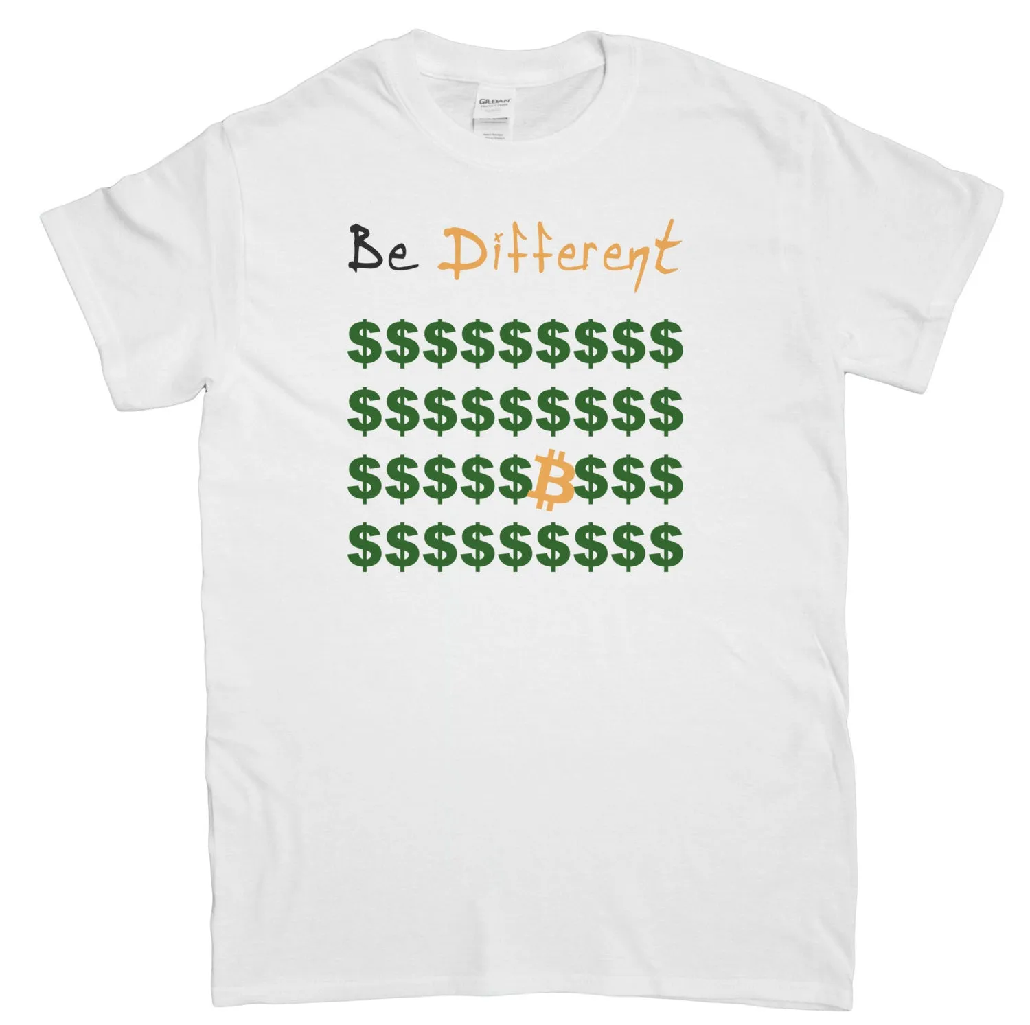 Men's Bitcoin Be Different, Stand Out T-Shirt